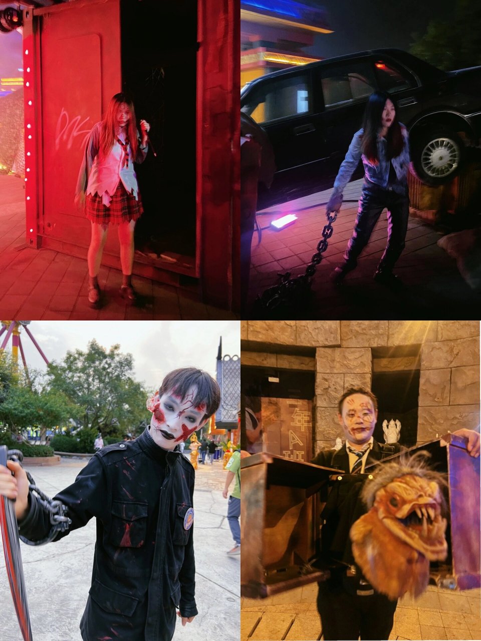 天津欢乐谷鬼屋测评版(内含攻略99 91逃出疯人院02(水公园)5