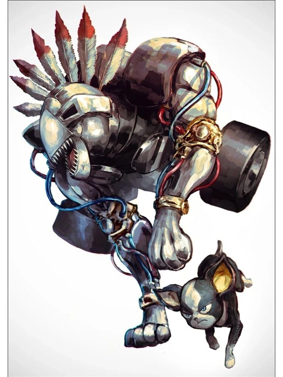 壁纸分享|jojo的奇妙冒险|替身stand 替身系列 不知道哪位大神画的