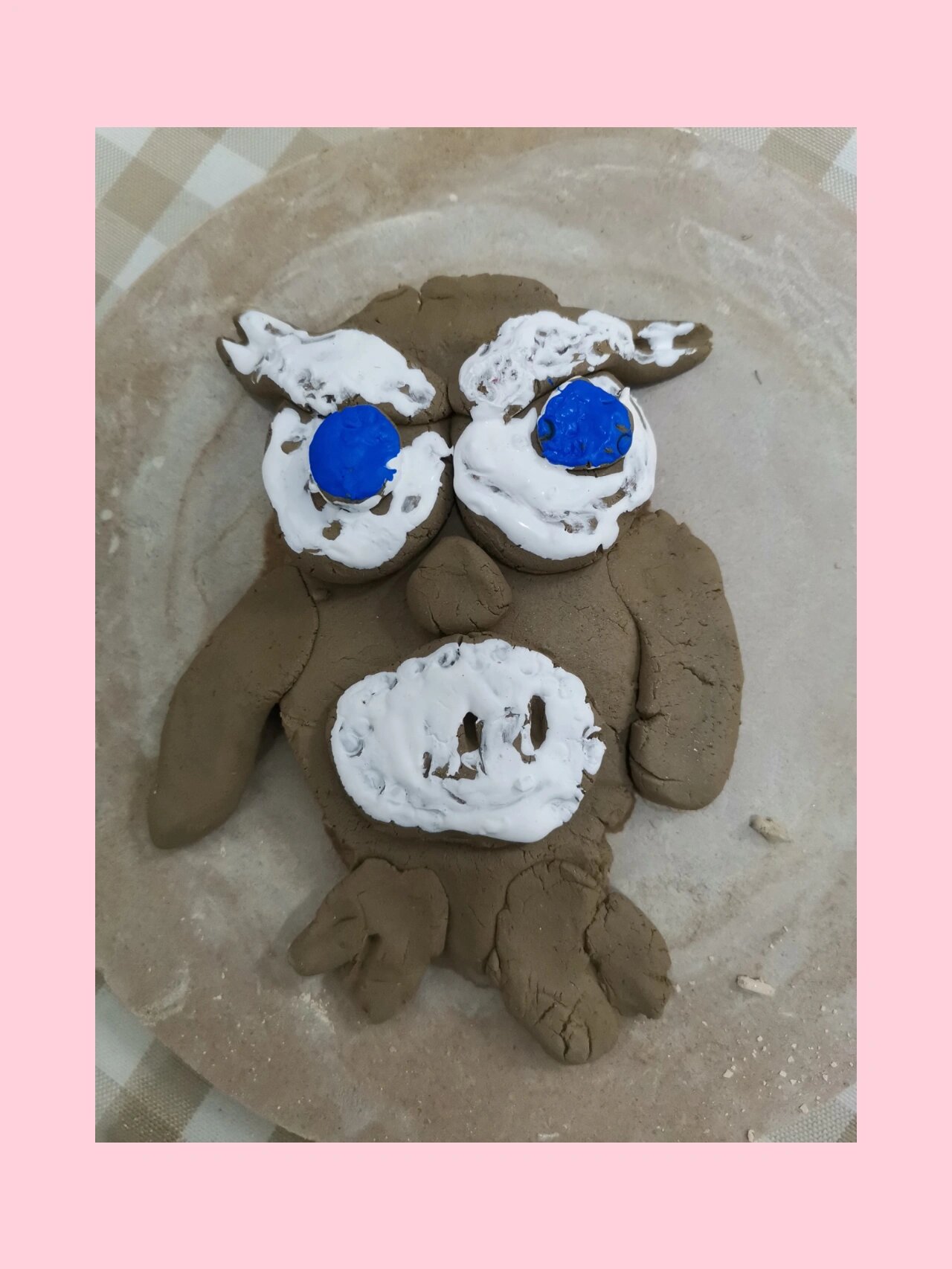 泥塑作品 幼儿园亲子泥塑作品