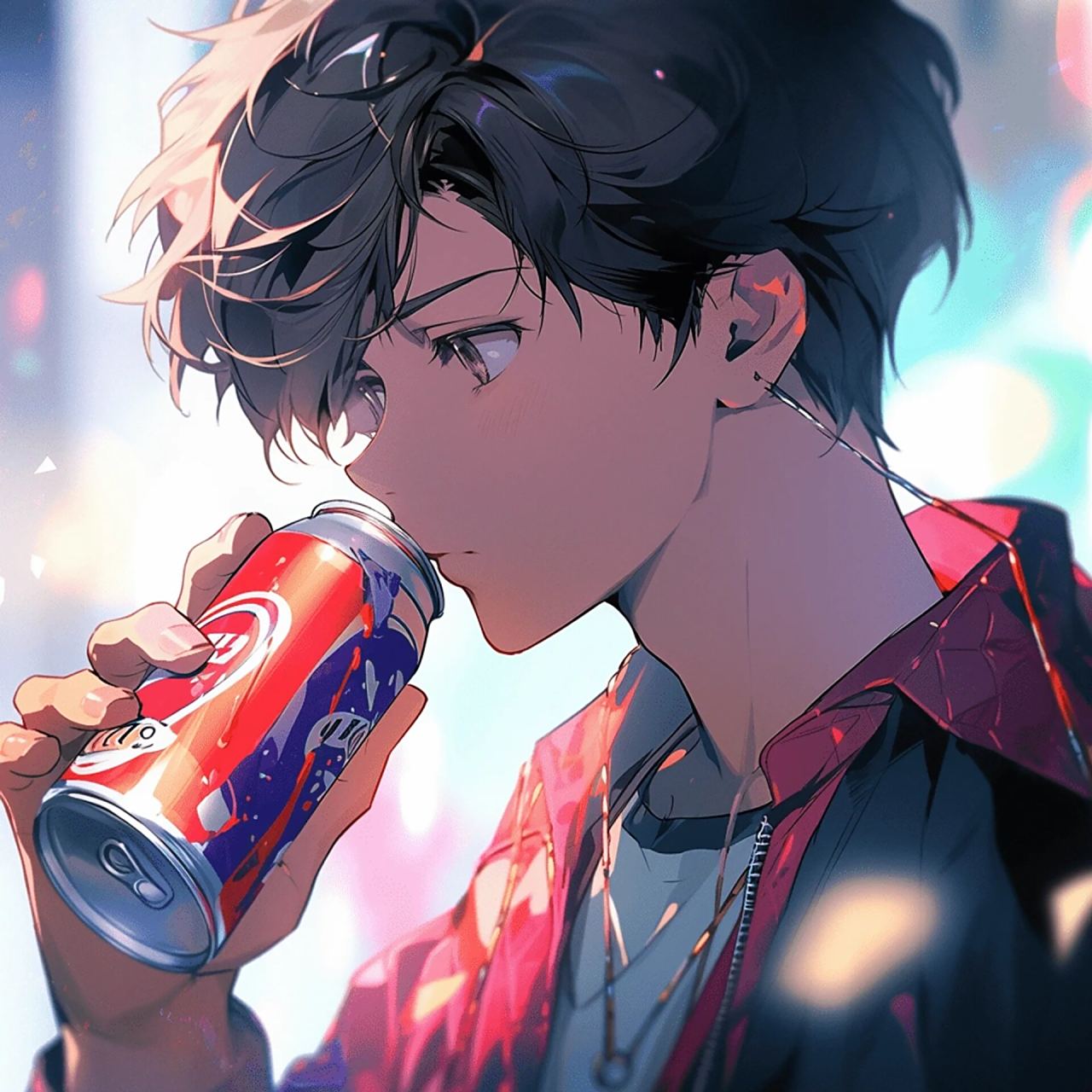 可乐男孩/男生头像 #男头# #动漫男头# #男生头像# #ai绘画##头像