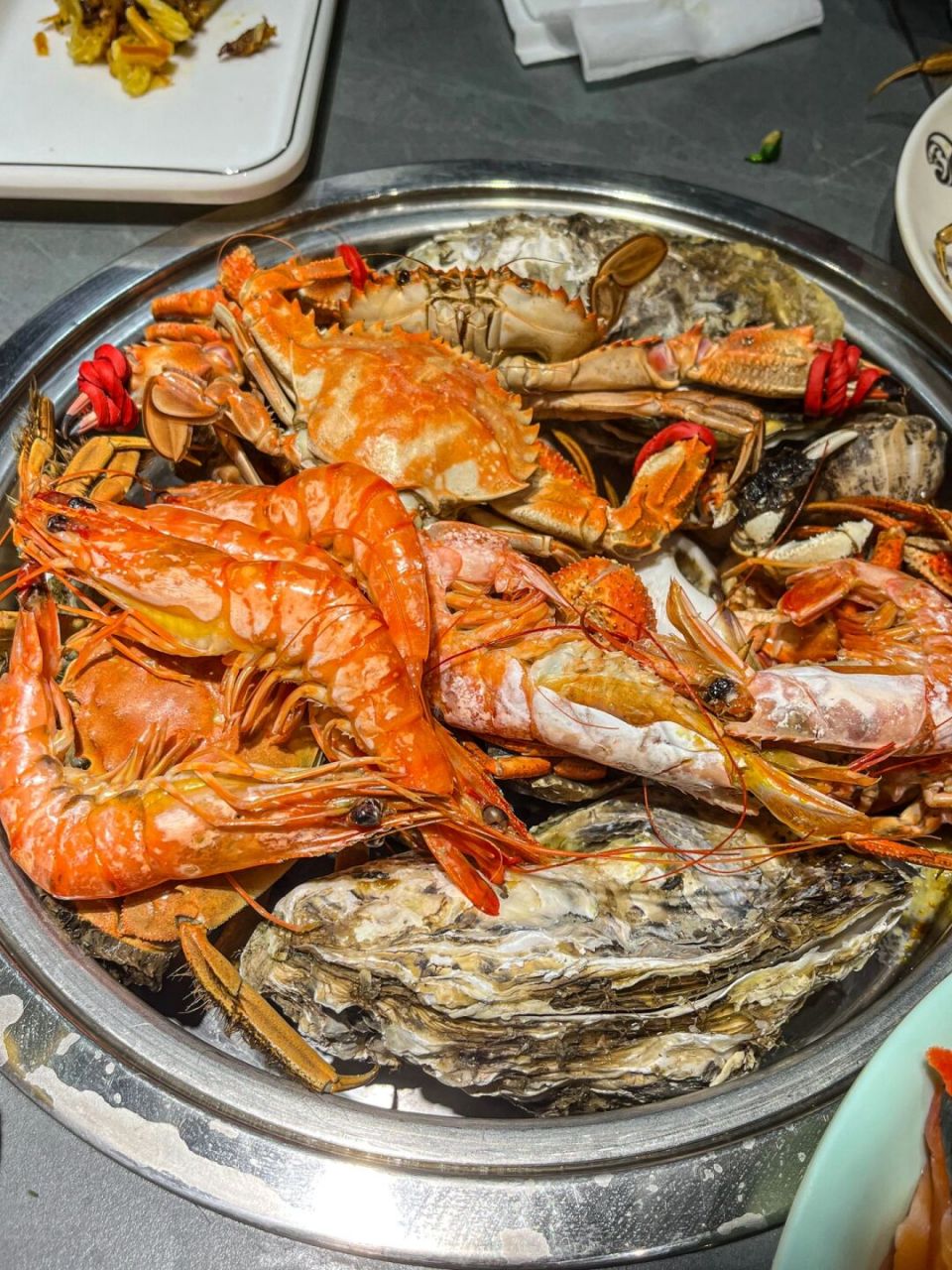 当季海鲜垮咔咔的炫,海边人的快乐老家97 来这里从来没让我失望过