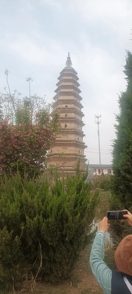 分享手机随手拍河南省原阳县斜塔