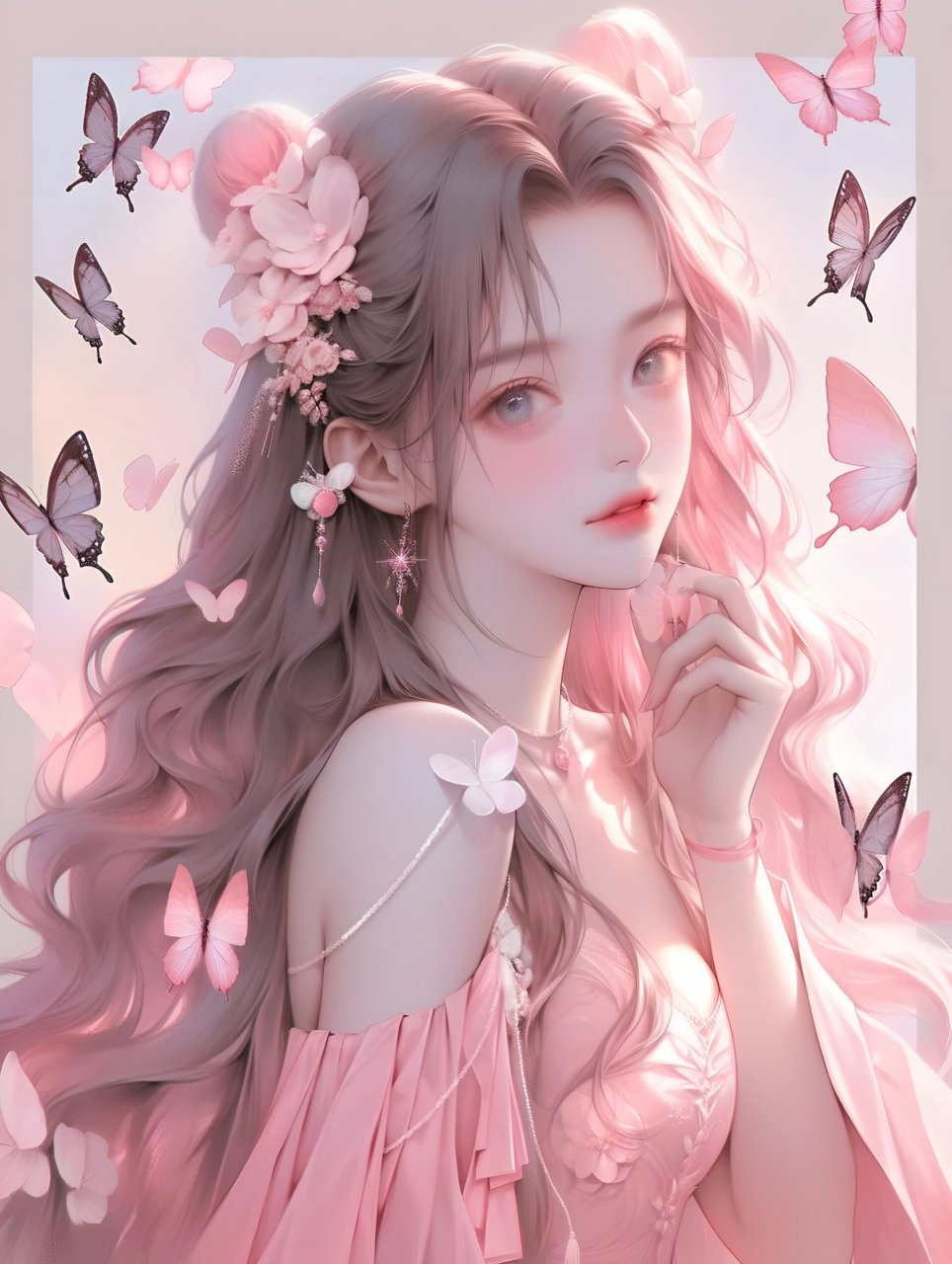 超级可爱仙气的女头像