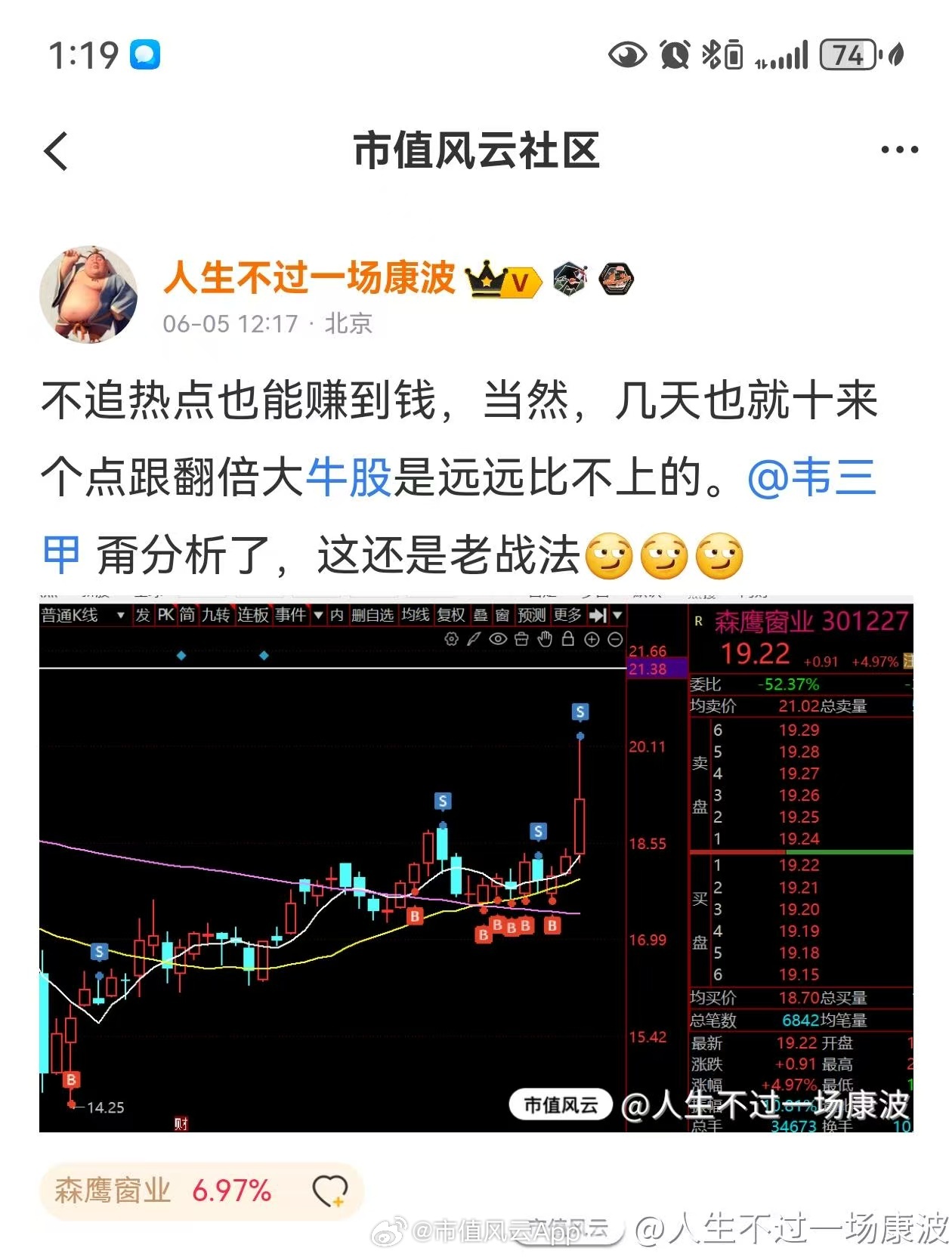 源森股票行情
