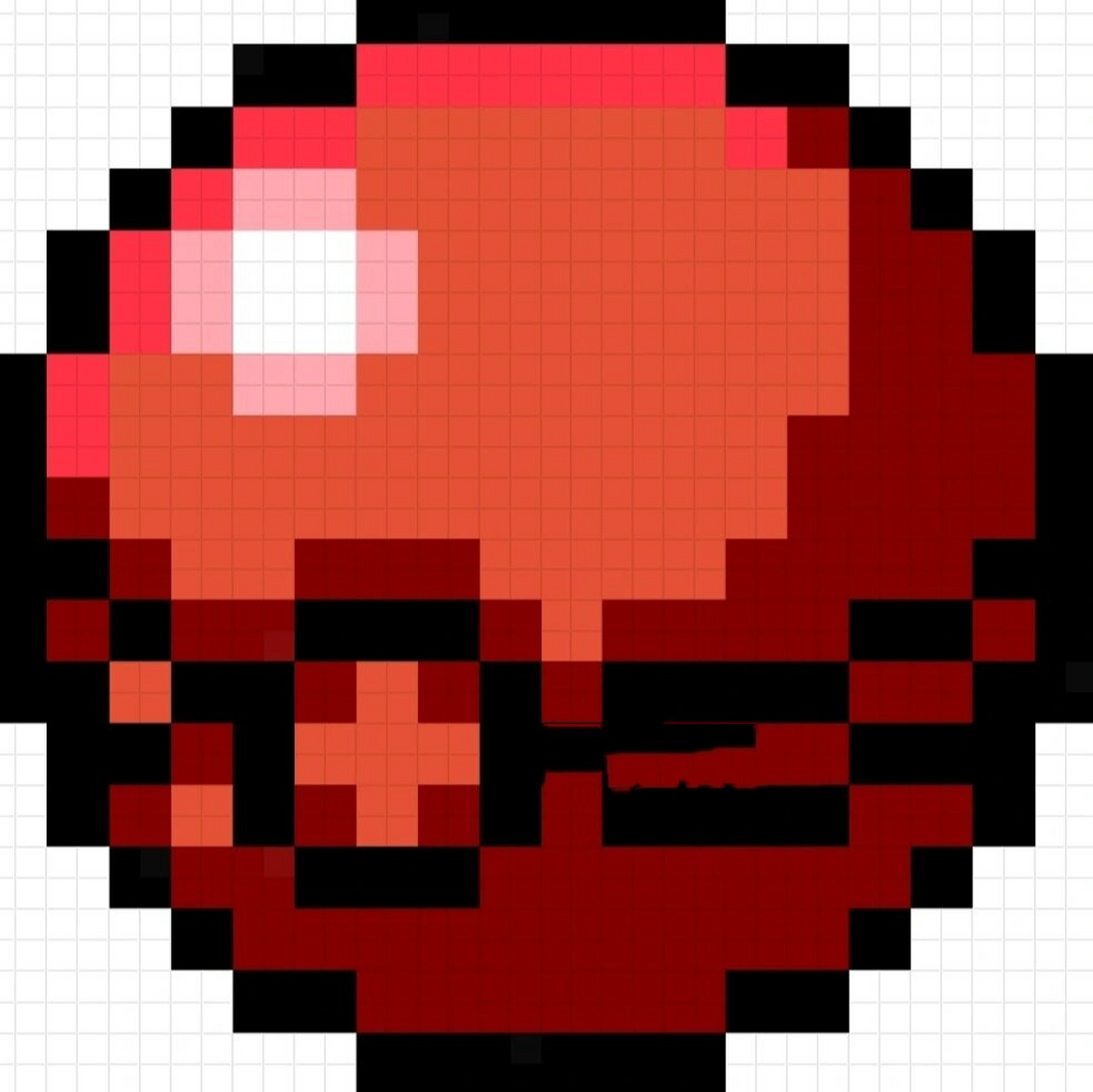 像素画-精灵球篇(第十期) 🌟纪念球:有点珍贵的球,制作出来的某种