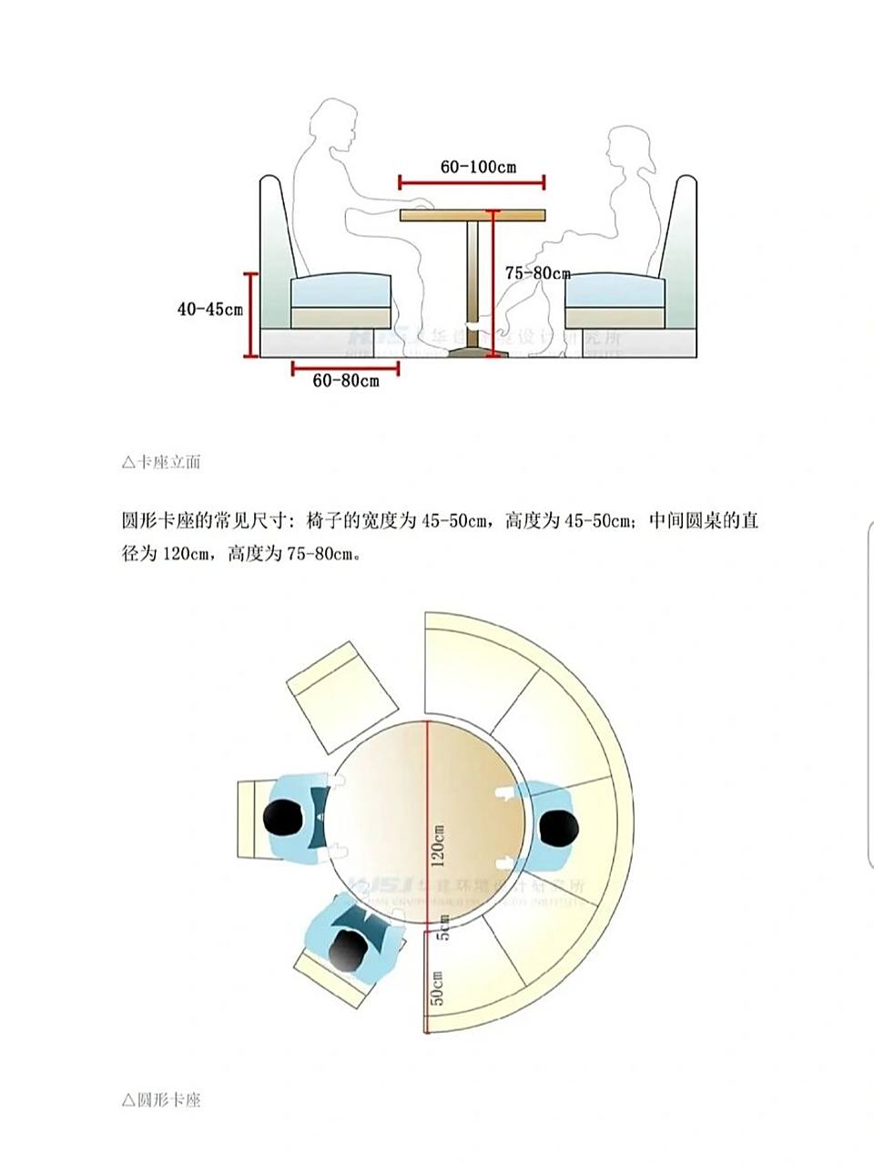 半圆/弧形卡座沙发常见尺寸 款式/颜色/材质/尺寸均可定制