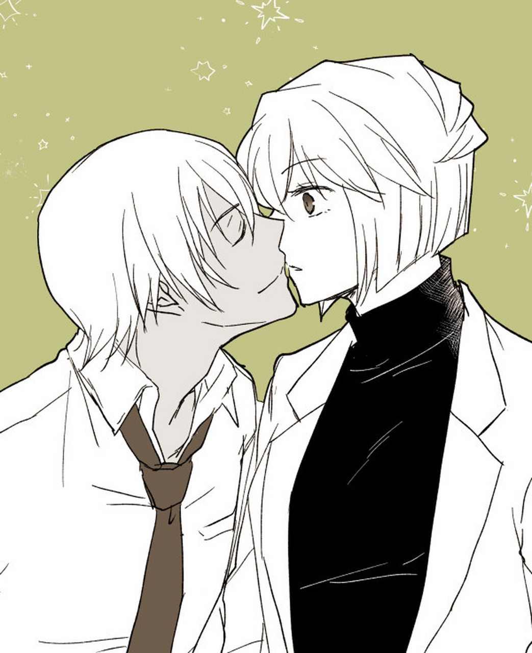 透哀《love is zero》123话 三位追星族仿佛灵魂出窍一般,目光呆滞