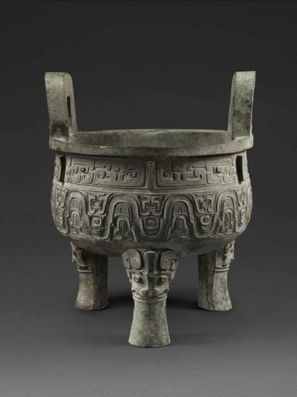 文物插画|大克鼎 西周青铜器 出土地:陕西省扶风县法门镇任村 馆藏地