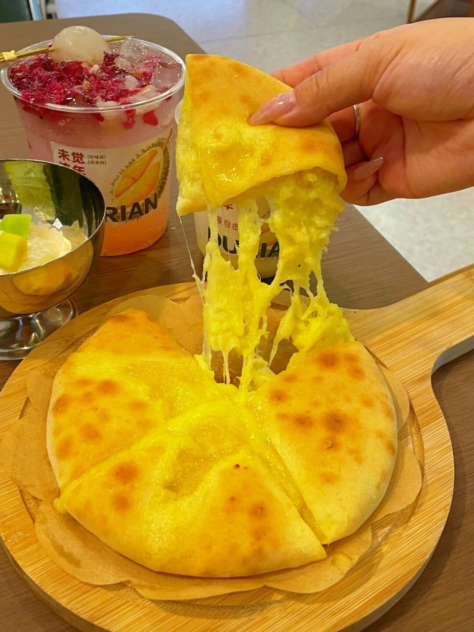 榴莲控怎么能错过这家芝士榴莲饼!