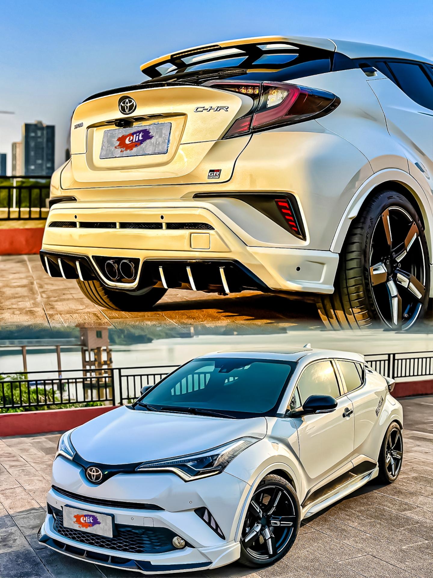 亚光黑 珍珠白,经典黑白双色搭配 改装是一种态度