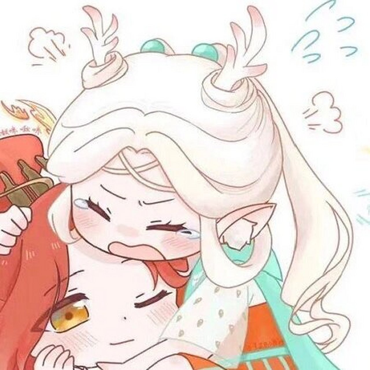 王者荣耀瑶妹情侣头像(一) 分享几组网上收集的瑶妹情侣头像,快和你的