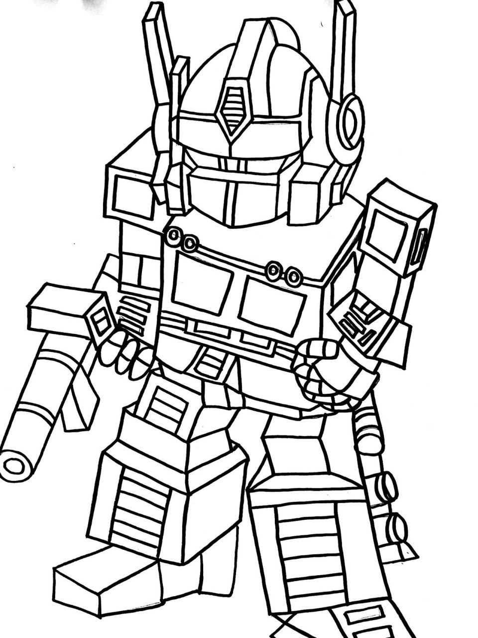 96那么今天这张: 画种:动漫 作品名称:变形金刚擎天柱 创作时长:1