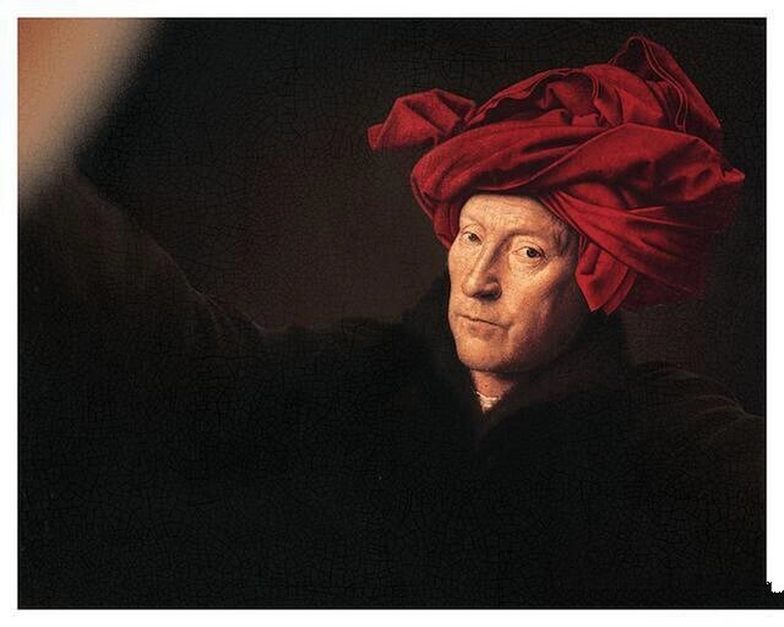 世界名画包红头巾的男子   世界名画 戴红头巾的男子 哈哈哈 跟着哥哥