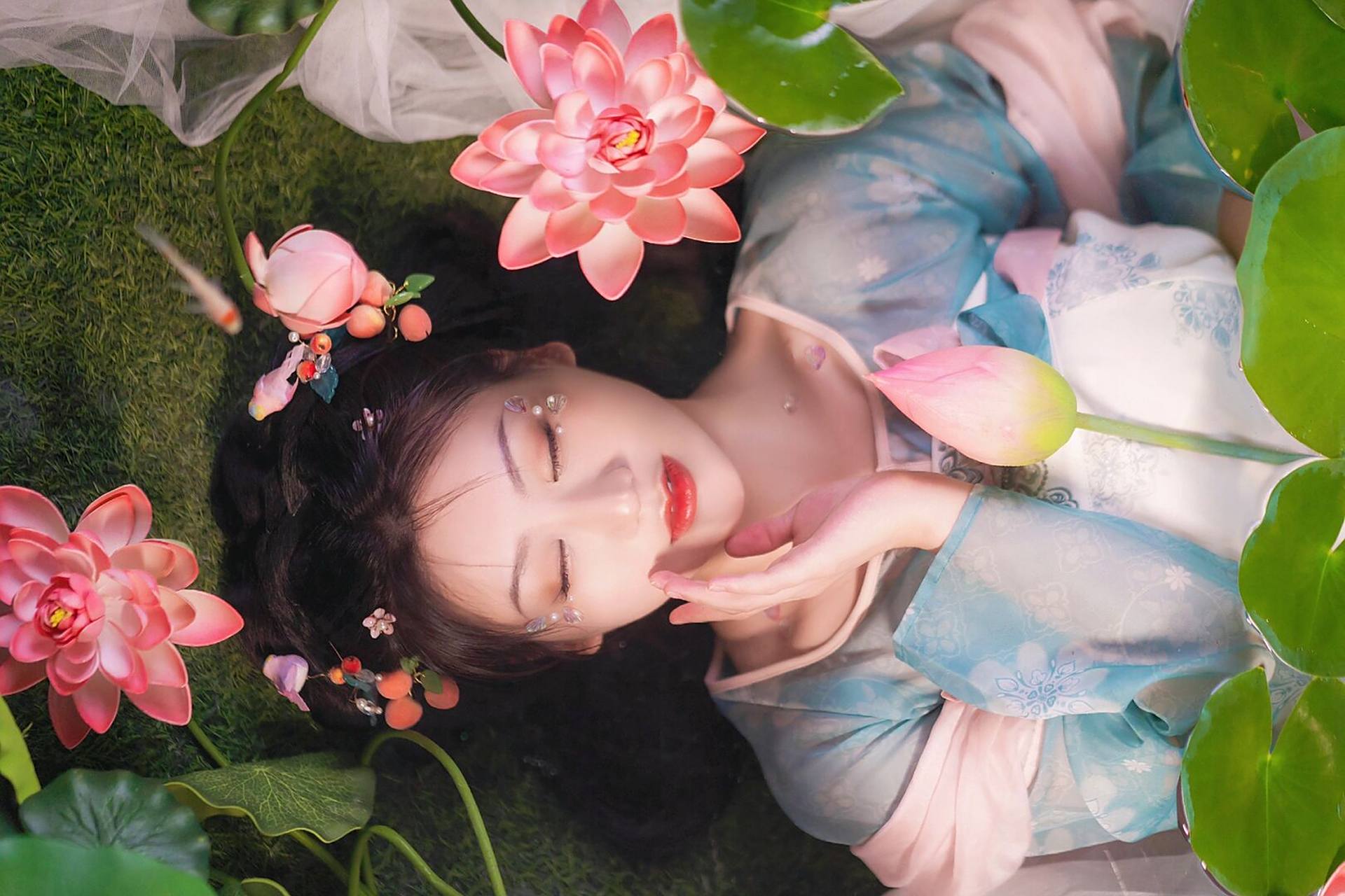 78 感觉像修仙文里刚刚入世的小荷花精93 又灵又媚!