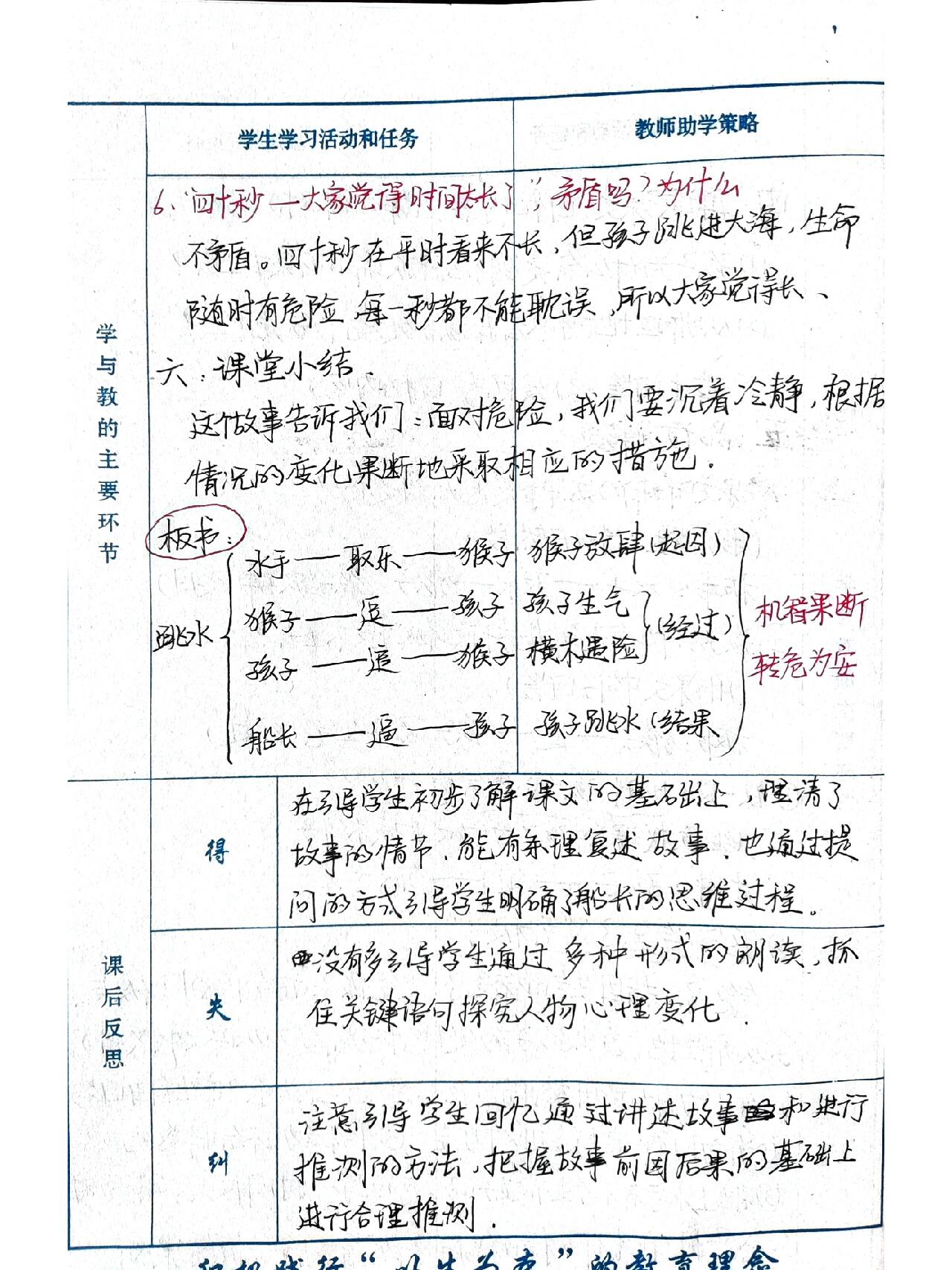 17课跳水主要内容图片