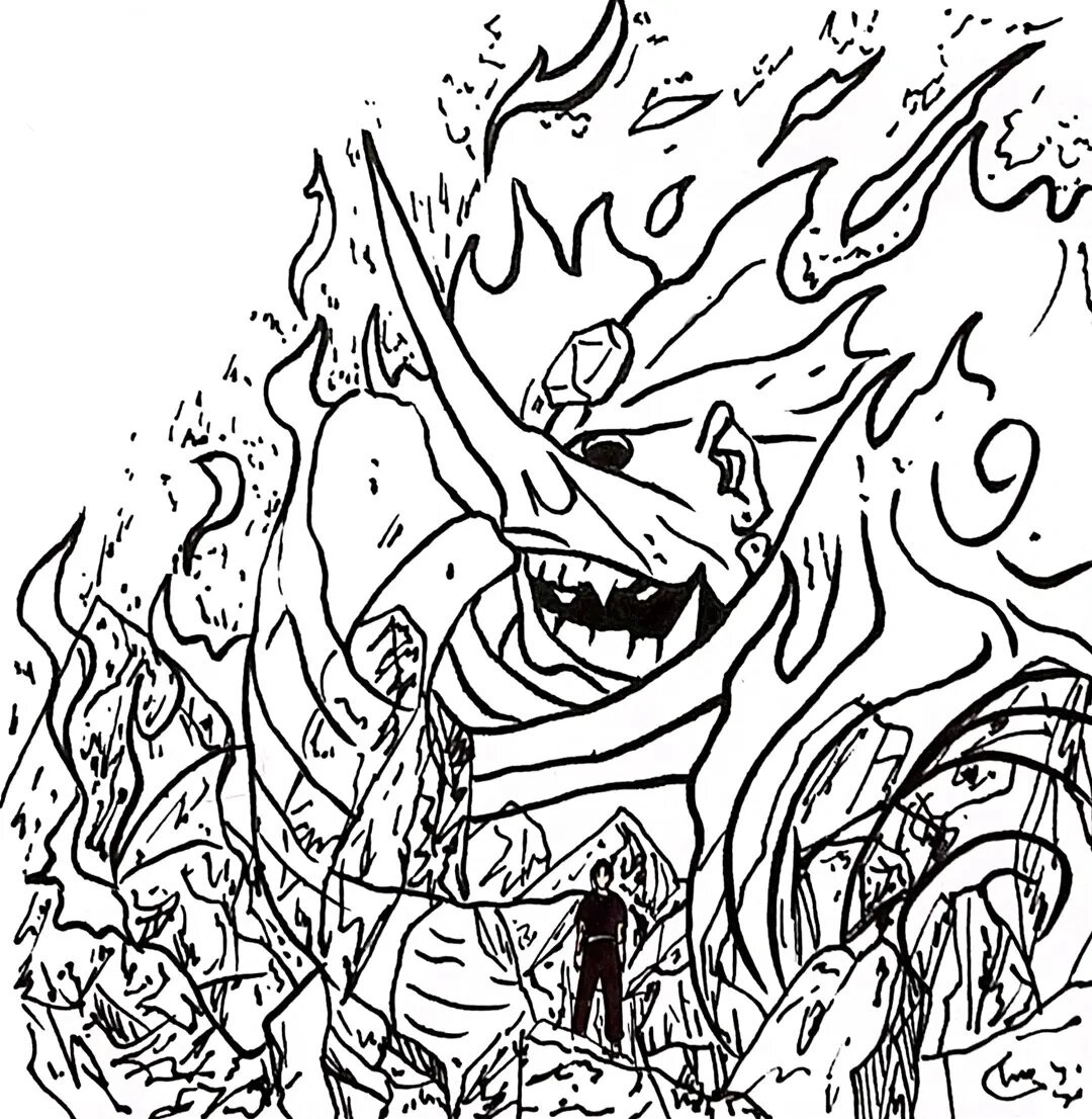 手绘鼬神须佐能乎