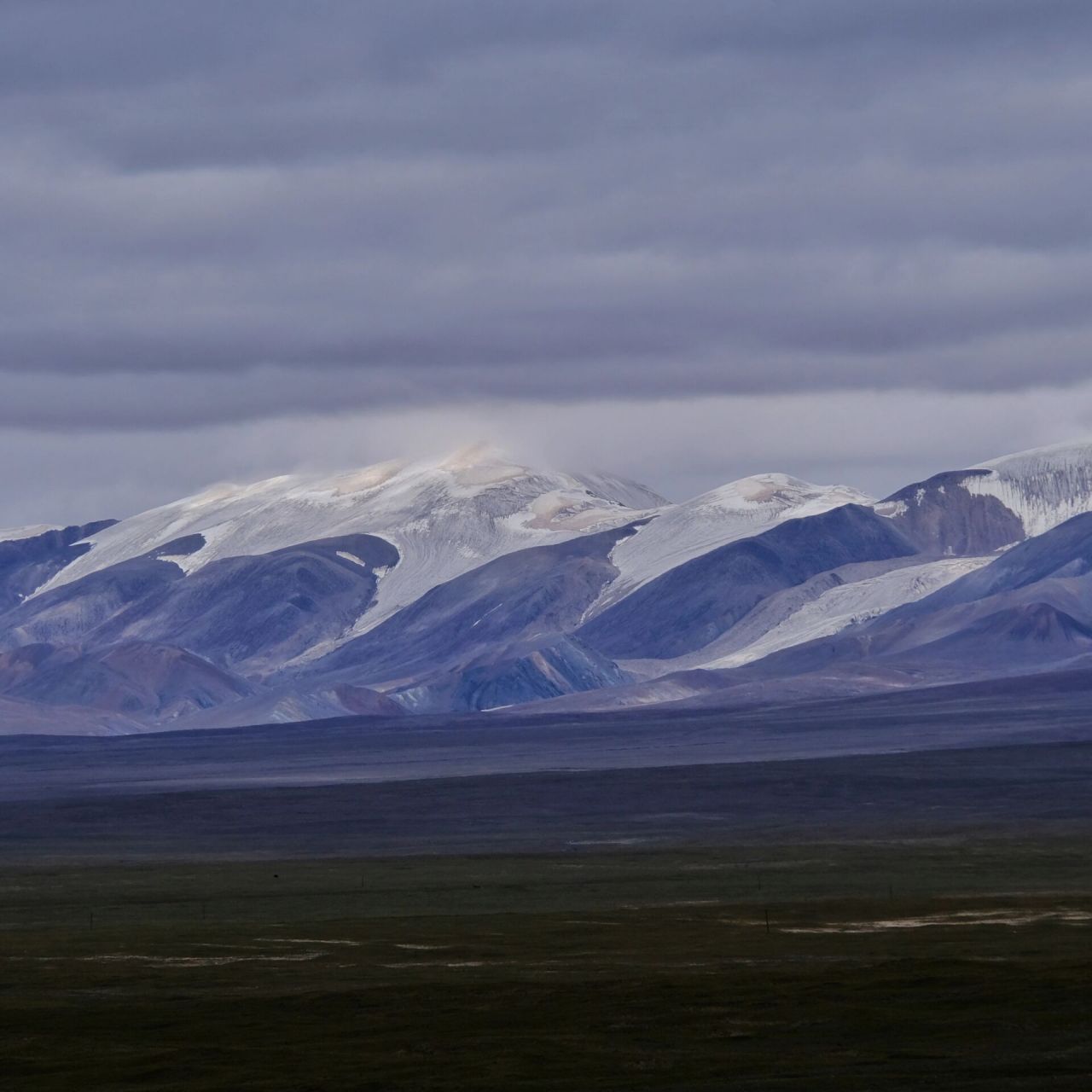 巍巍昆仑,大气磅礴 走109国道进昆仑山口,沿途拍摄玉虚峰