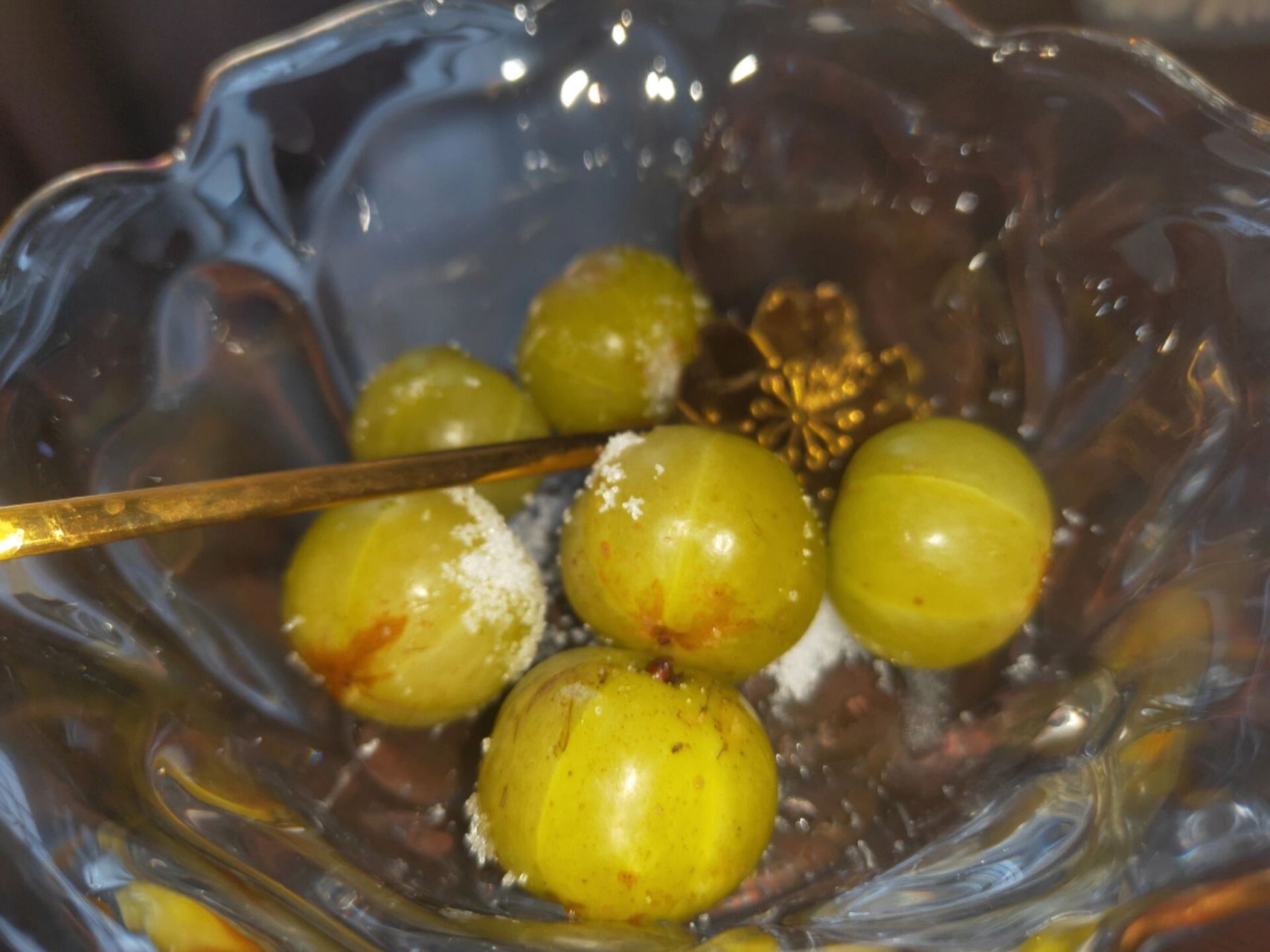 腌制牛甘果 加盐