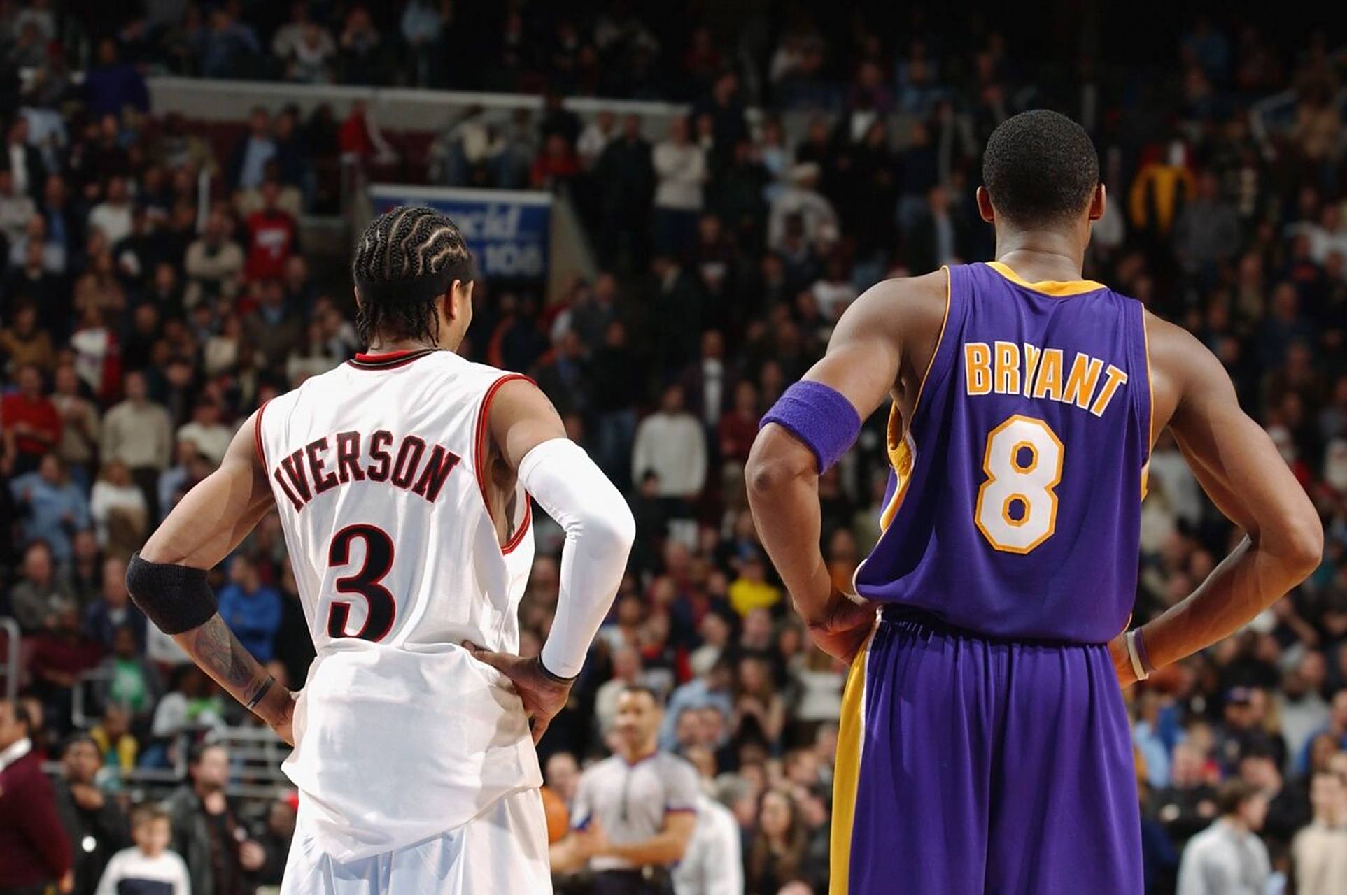 nba# #nba精彩瞬间# #科比# #艾弗森# #晒晒我的桌面# #壁纸