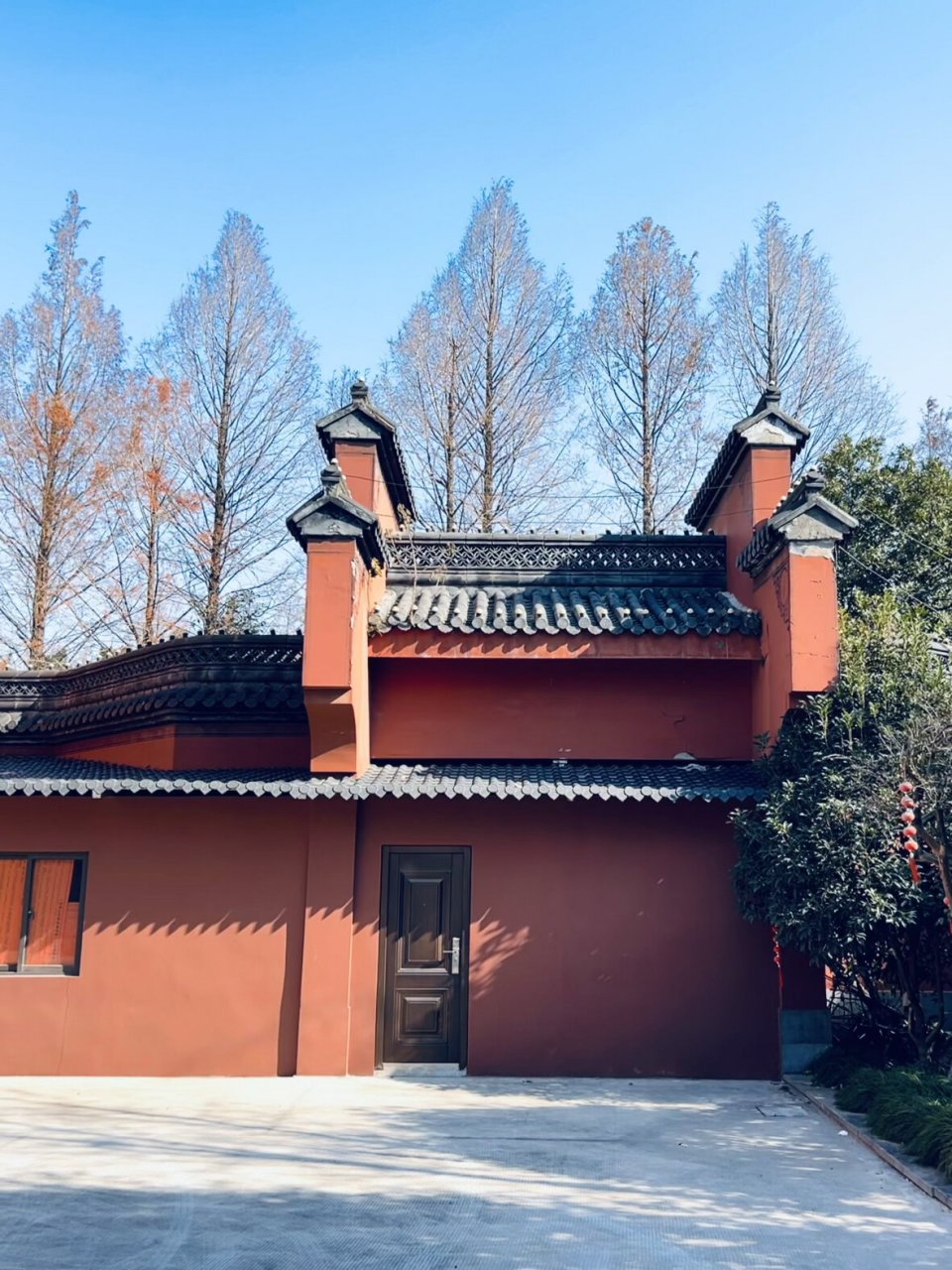 逛遍杭州寺庙之|广福禅寺7215冷清但拍照很美 03每次开车路过