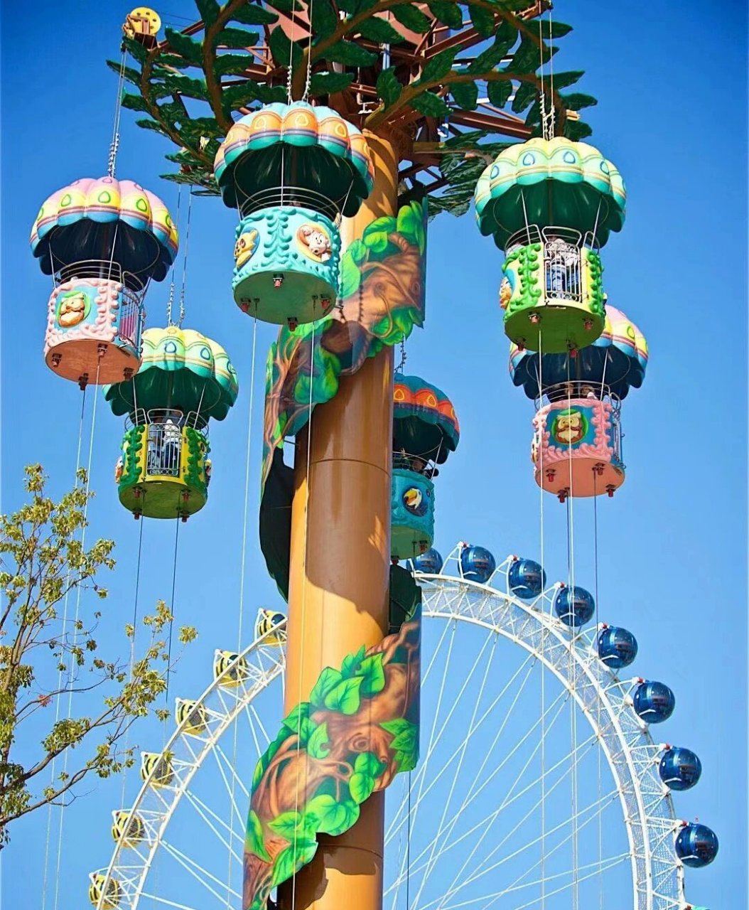 南京欢乐谷打卡 地址:南京市栖霞区欢乐谷北路8号.