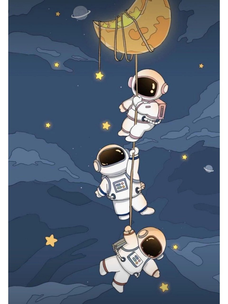 宇航员壁纸|太空人