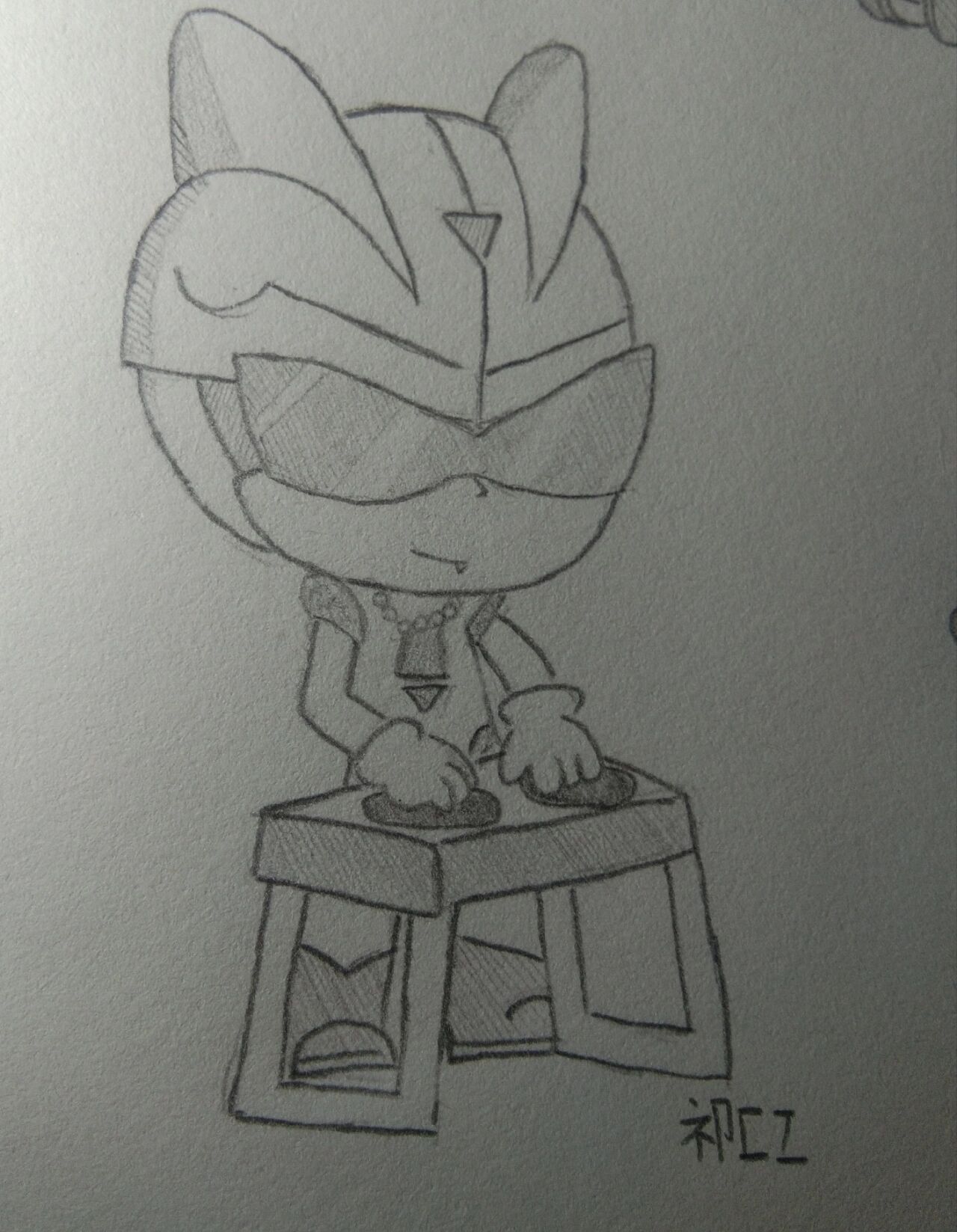 开联绘画‖来自小心超人的四个分身