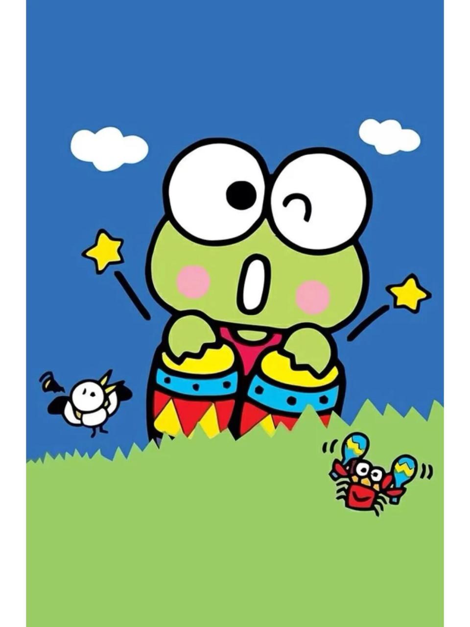 每天盘点一款ip|keroppi 90ip简介: 中文名:可洛比(别名:大眼蛙,皮