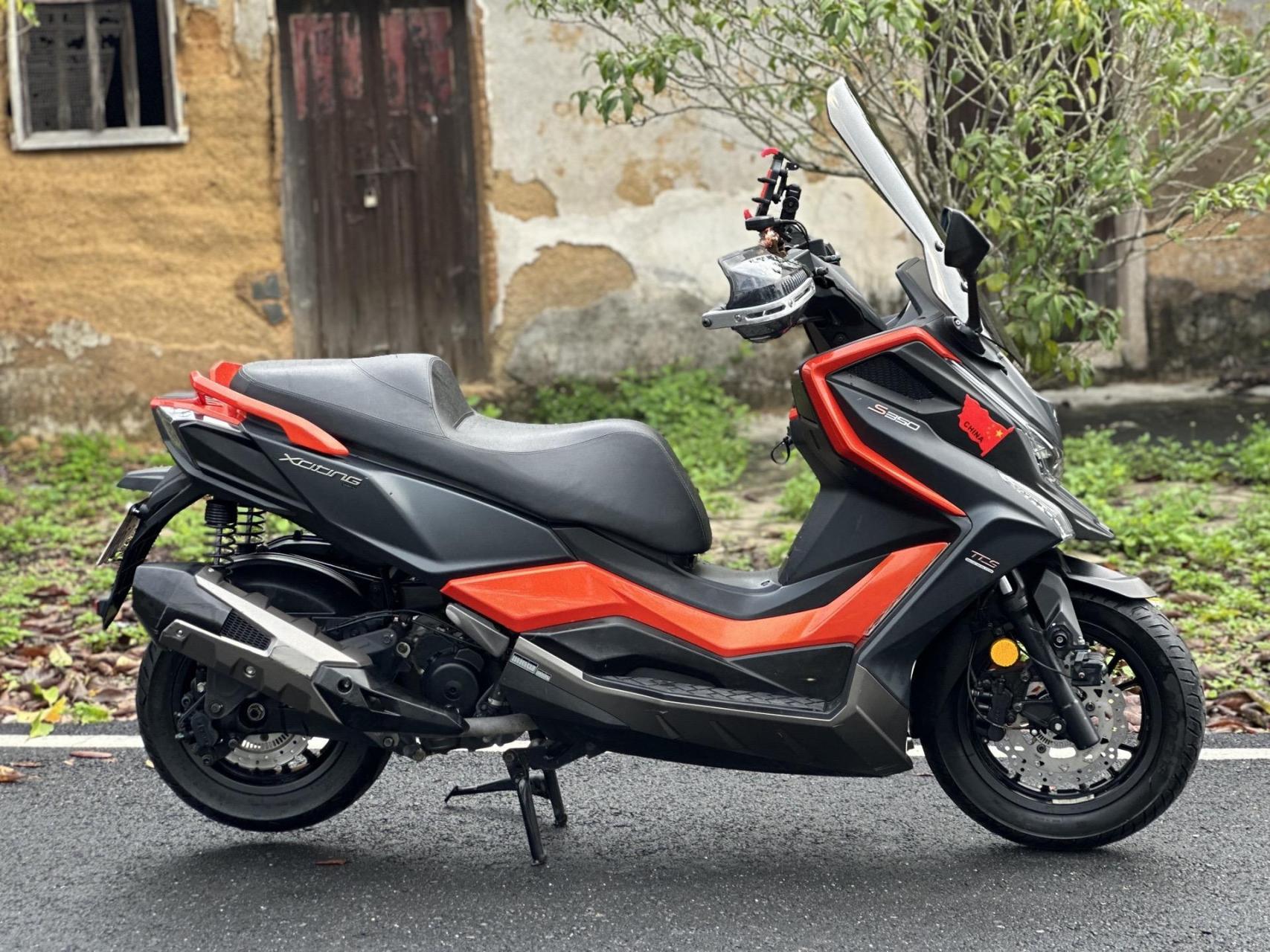 2021年11月上牌tcs版光阳赛艇s350!实表1万公里!牌证齐全必须过户!