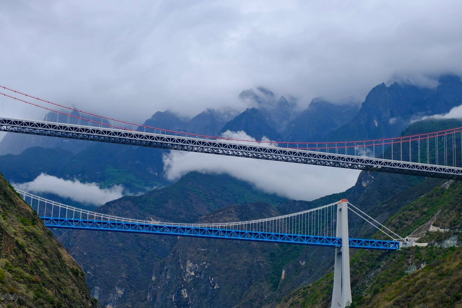 虎跳峡 金沙江特大桥