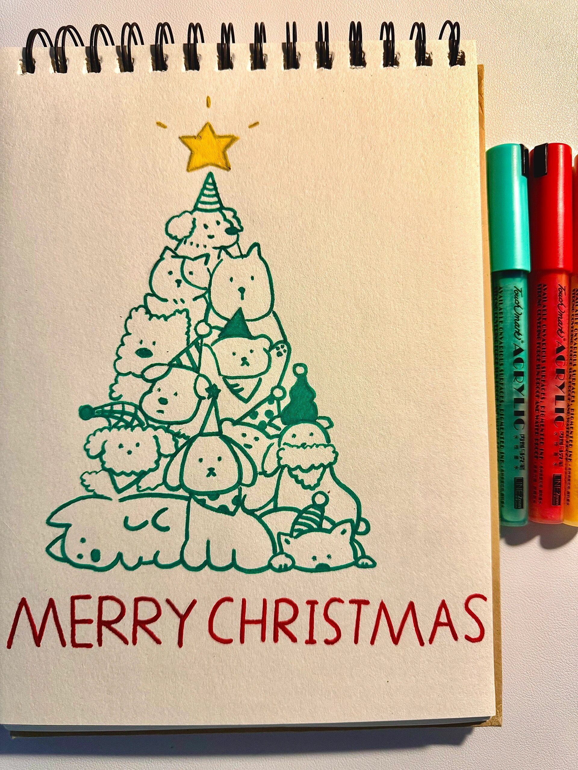 手绘| 每日一画ins可爱简笔画