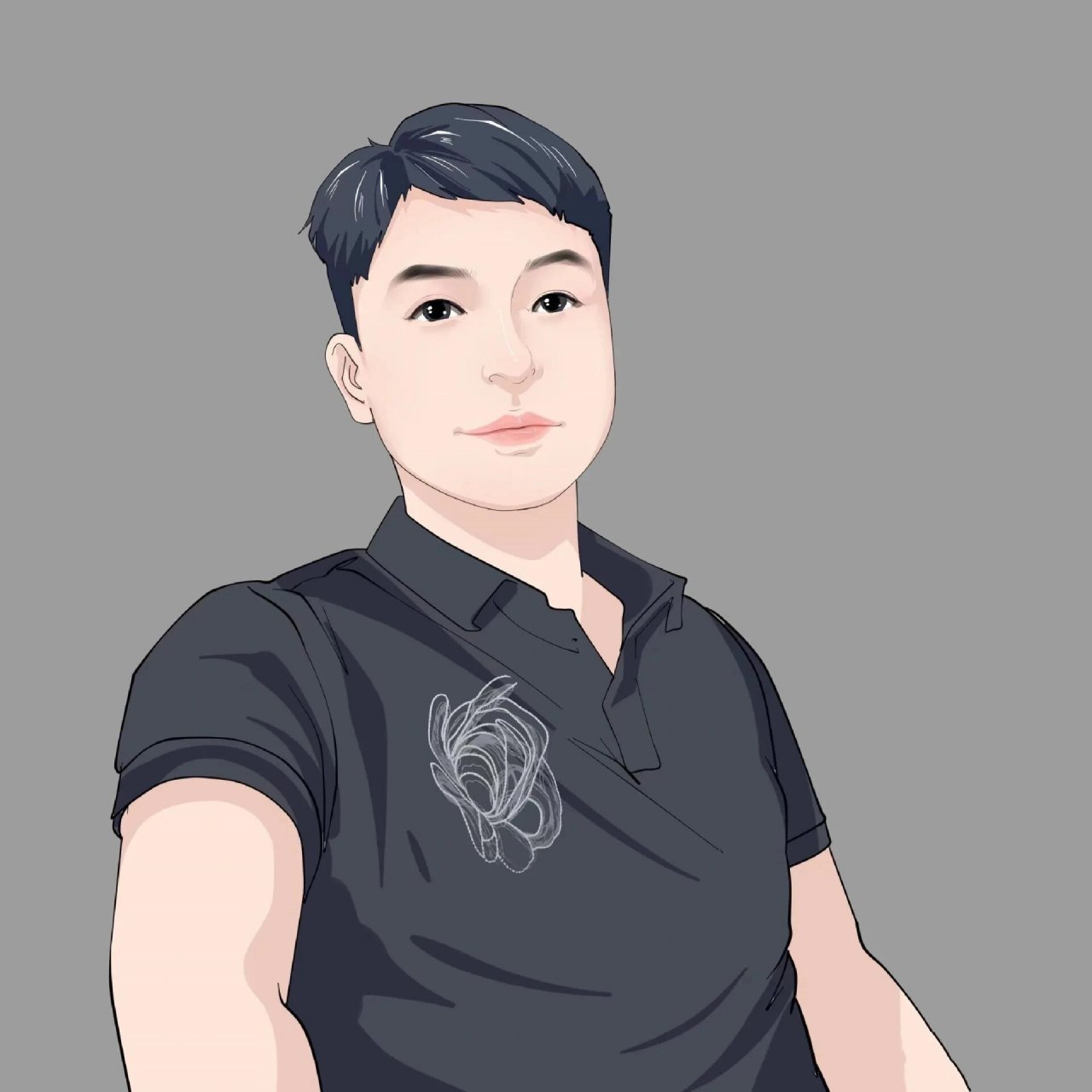 手绘职业漫画头像,男士必备 简单帅气男生手绘漫画头像,让更多的人