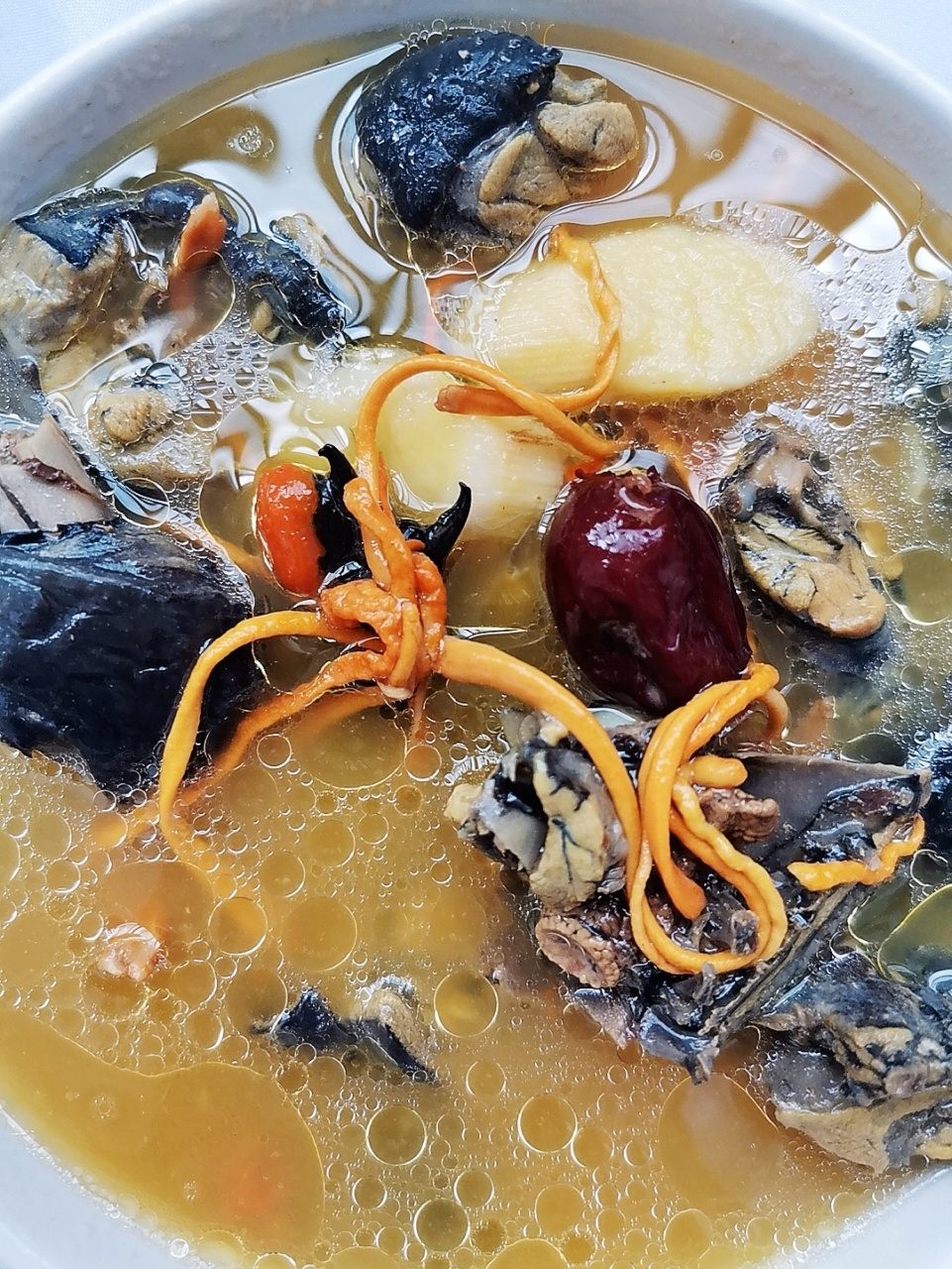 虫草花淮山乌鸡汤,9014.8元!