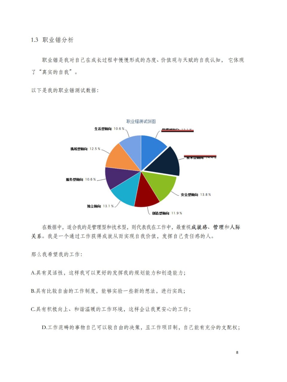 word模板22【大学生职业生涯规划书】 大学生职业生涯规划书-详细篇