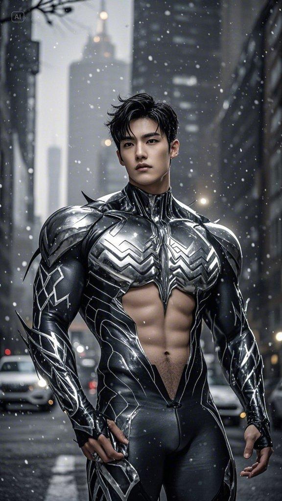 肌肉猛男帅哥壁纸集锦 cos毒液撩起衣服就是腹肌 撩起衣服就是腹肌 这