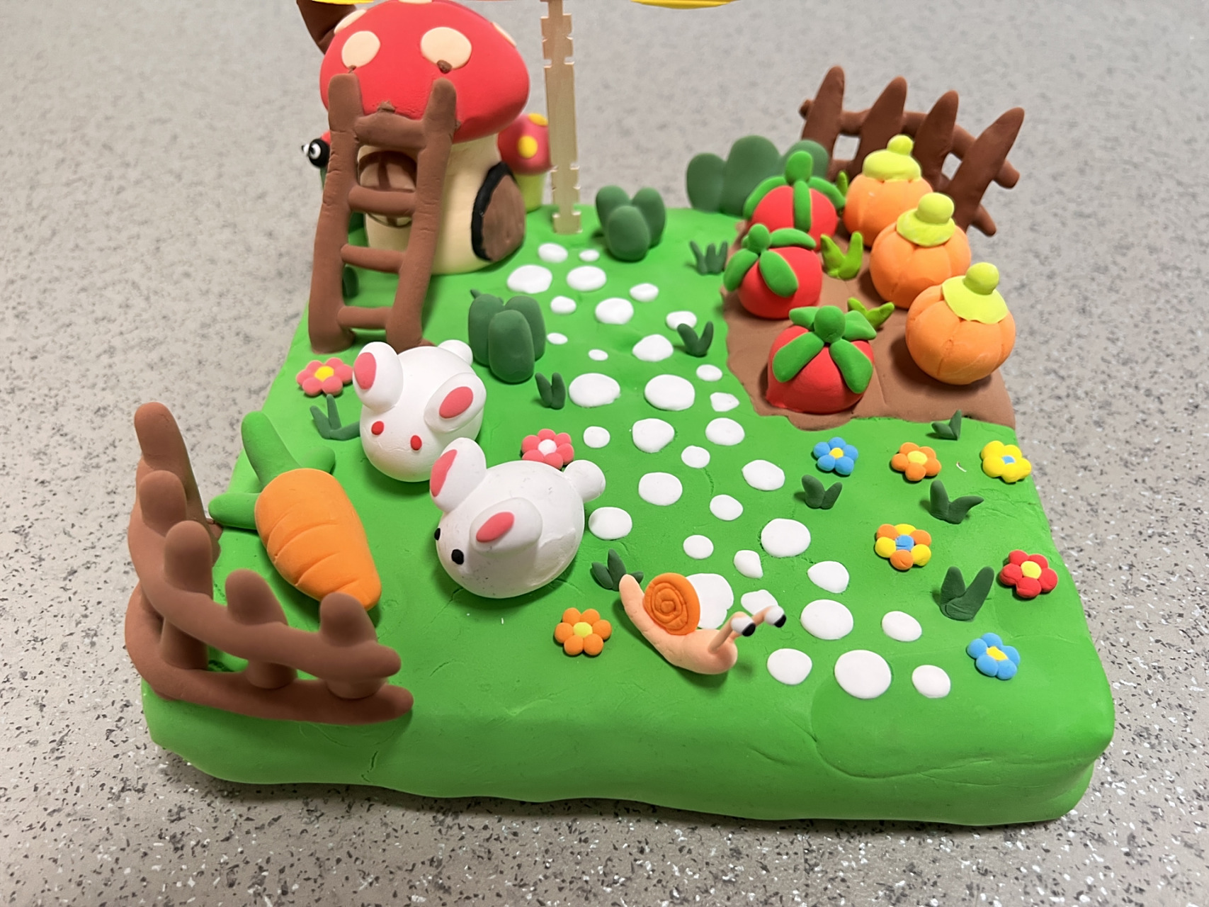 来到我的农场(上)92979694930498 超轻黏土立体场景