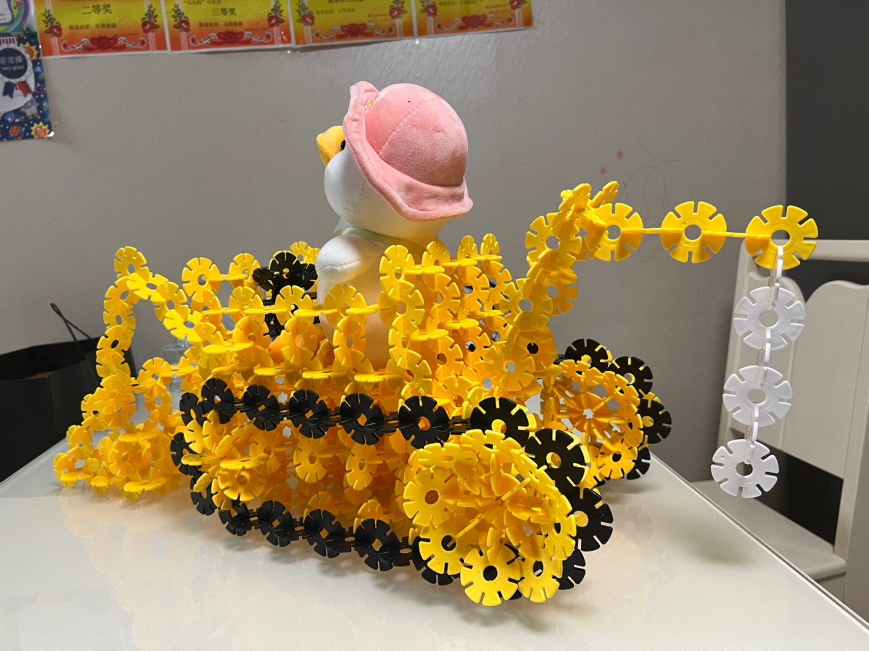 雪花片拼装之汪汪队挖掘机