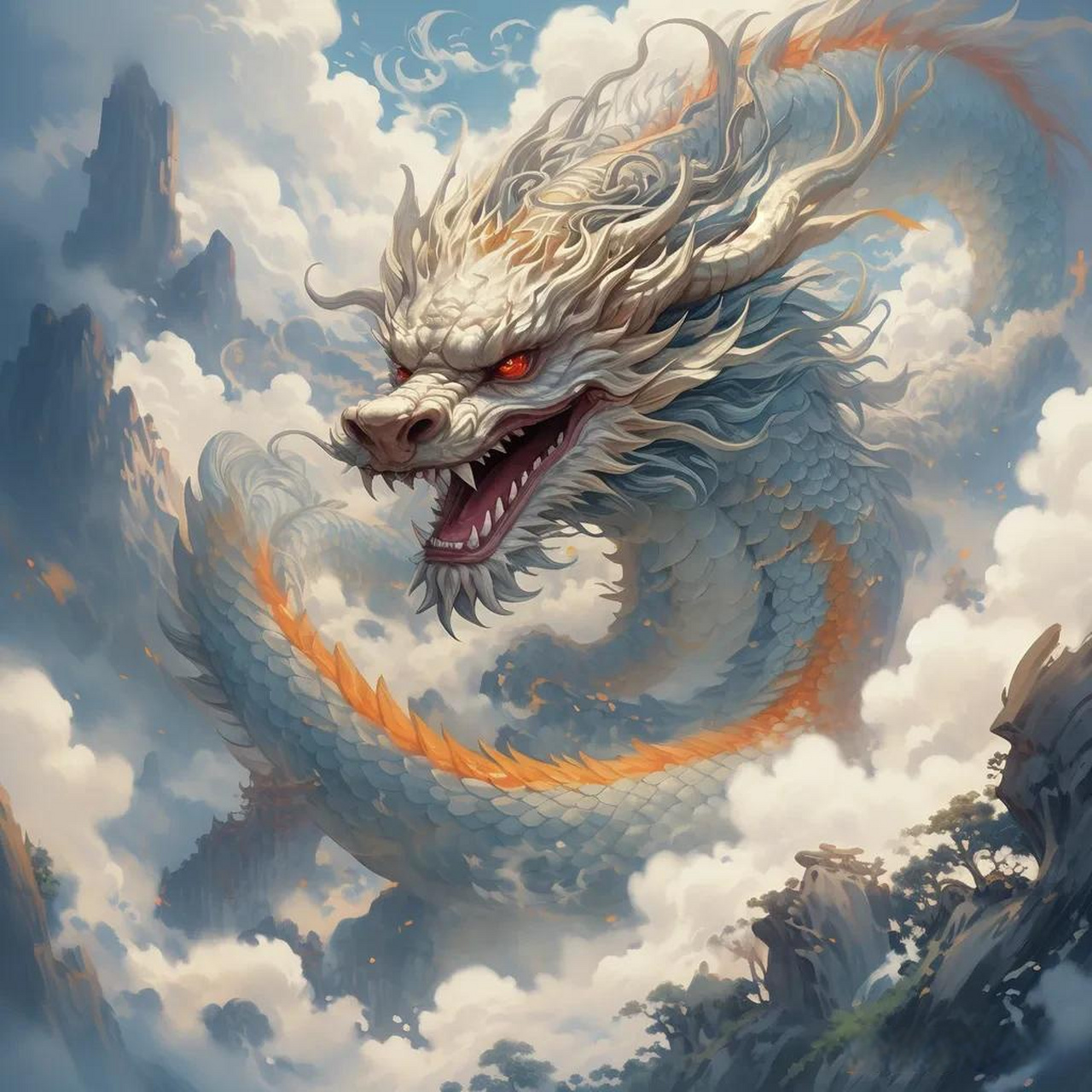 天南地北大拜年 一起领红包>  龙年龙的形象更加霸气