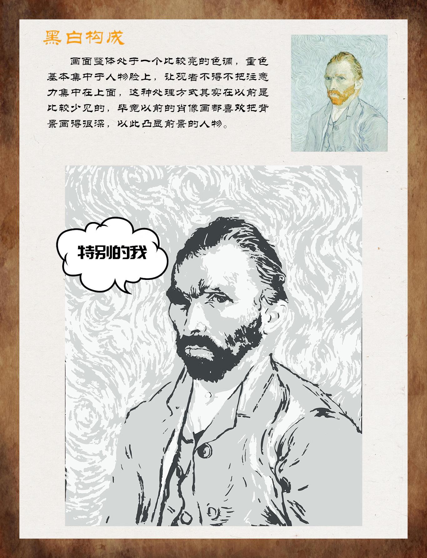 梵高 《自画像》艺术解析