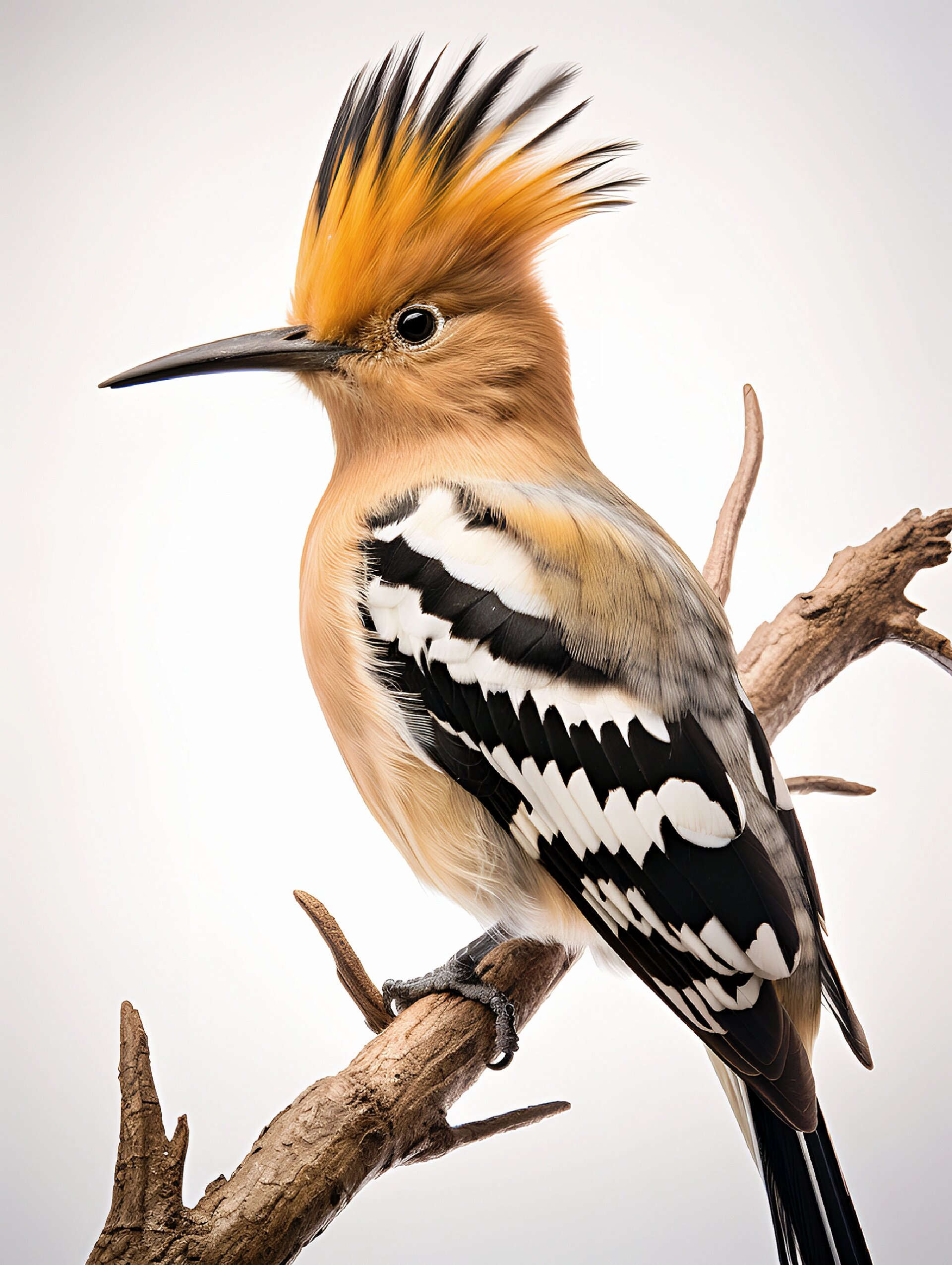 绘画素材~戴胜鸟