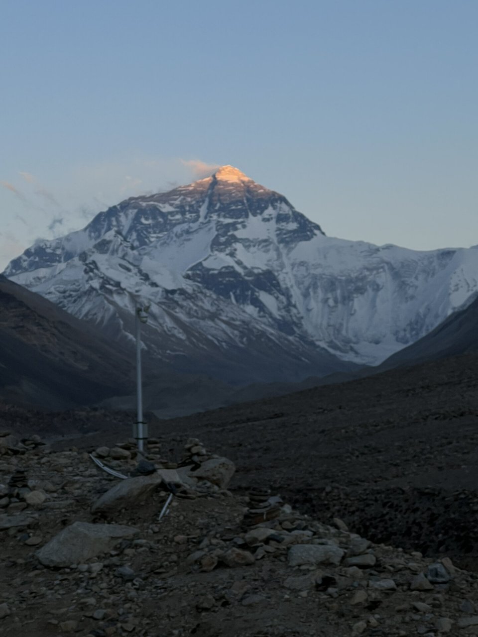 世界上最高的寺庙 - 珠峰绒布寺 绒布寺,世界上最高的寺庙,海拔五千米