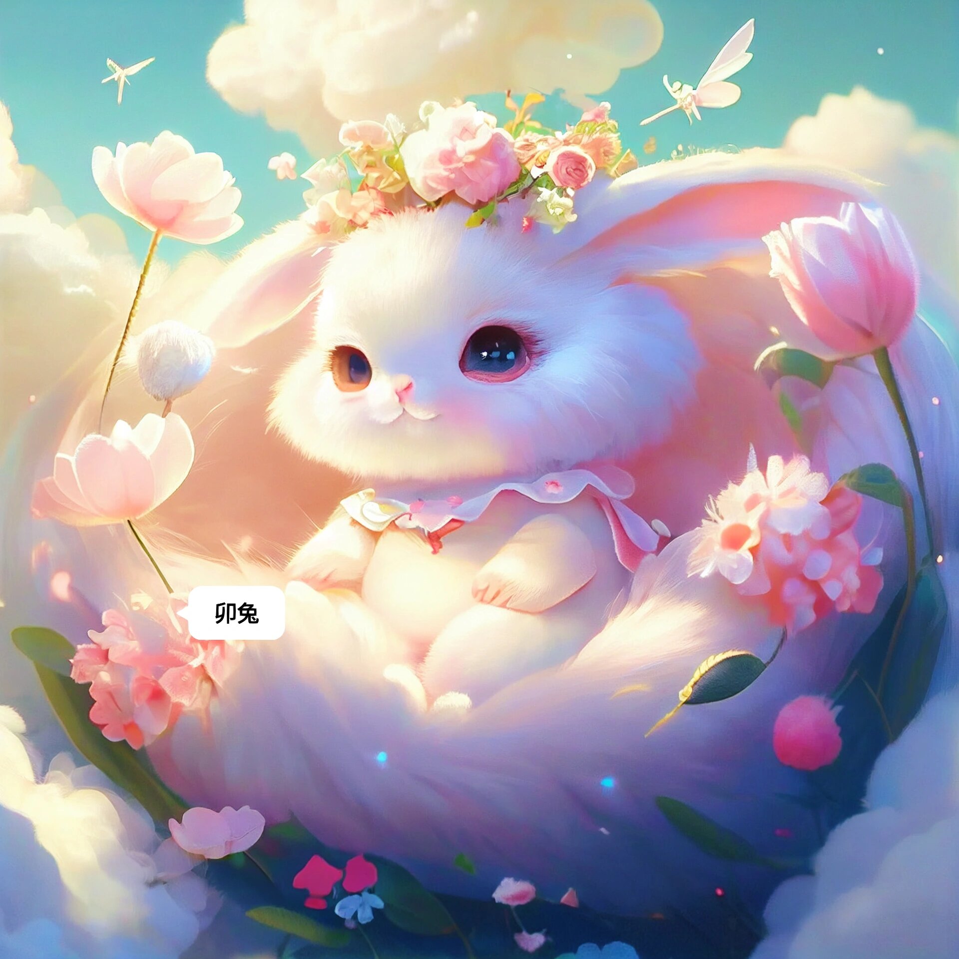 仙白桃花版十二生肖头像《上》