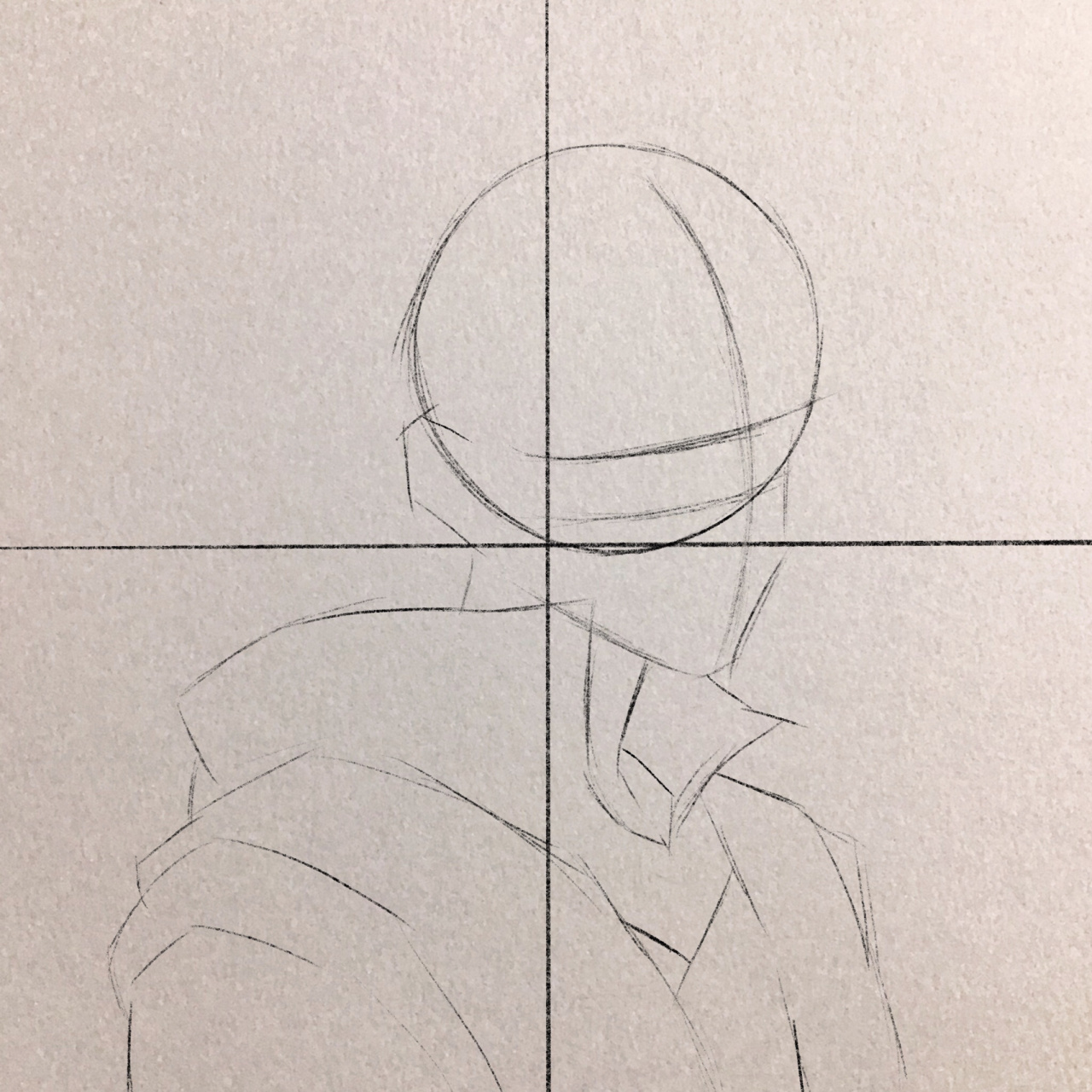 刺客伍六七大号手绘教程 比例 正方形 求教程请直接评论私信!