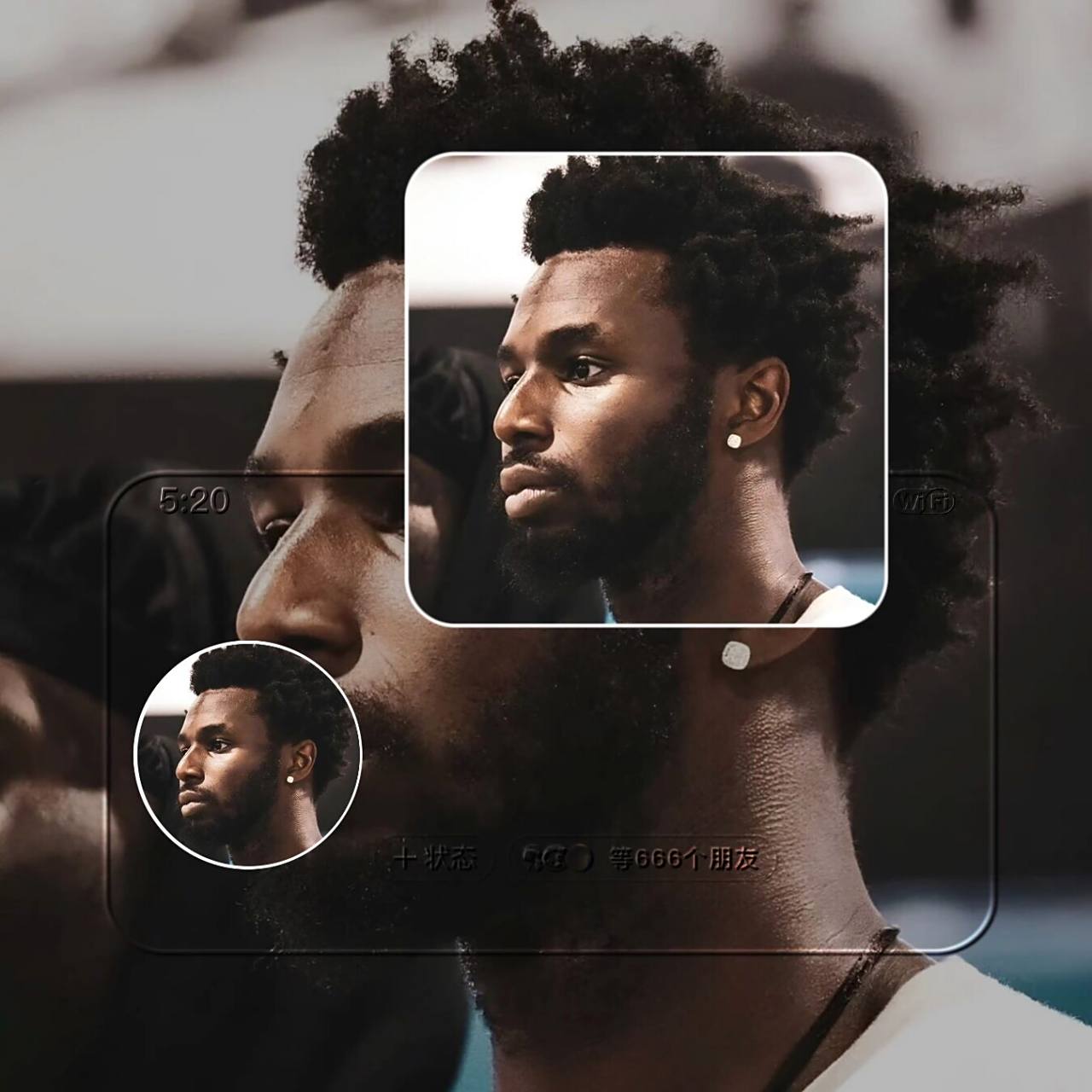 不被认可的路,不被定义的人——维金斯头像 暖男笑容