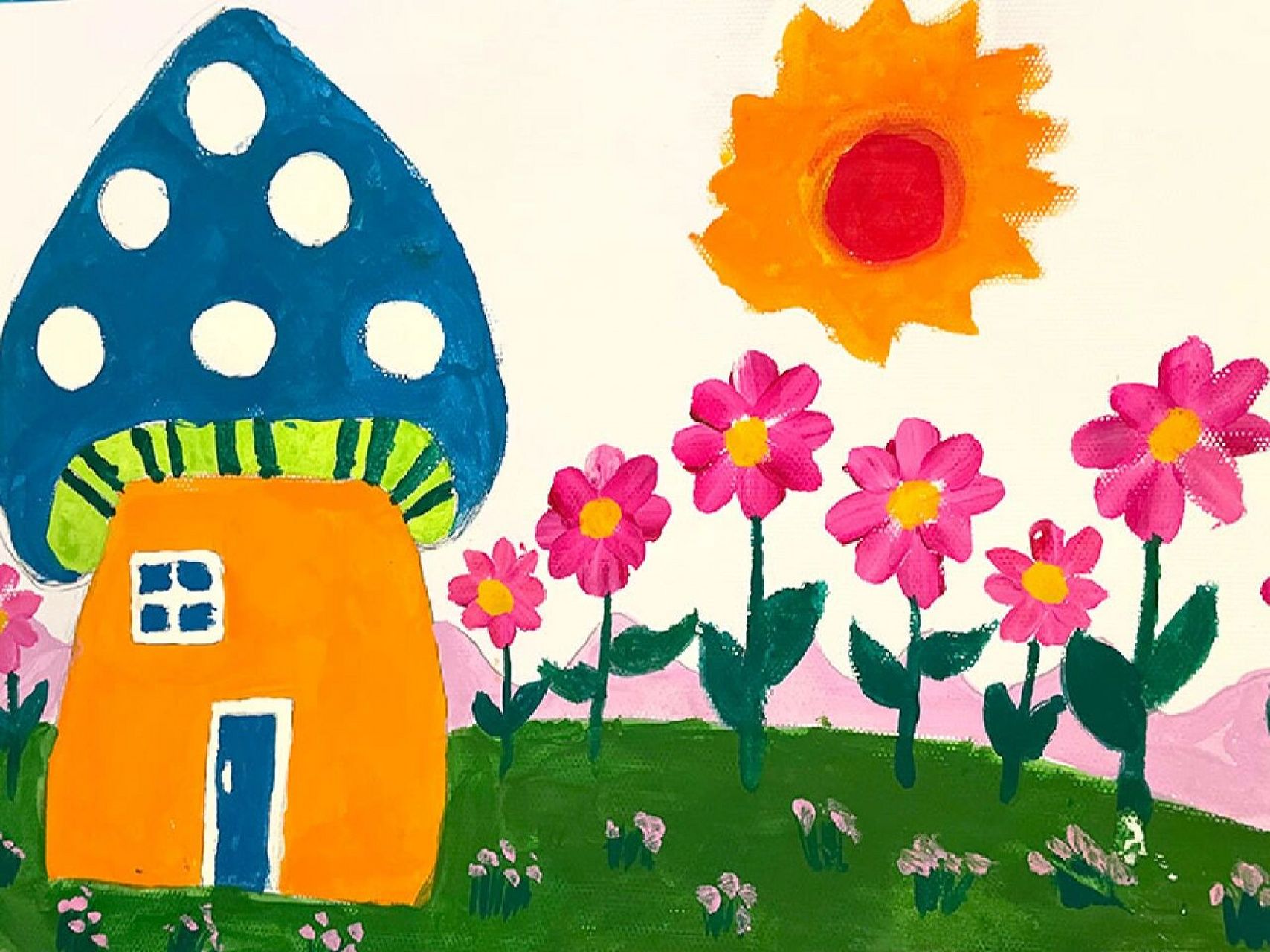 美术考级儿童画1-3级作品欣赏 做一个不干预型的"真儿童画"老师