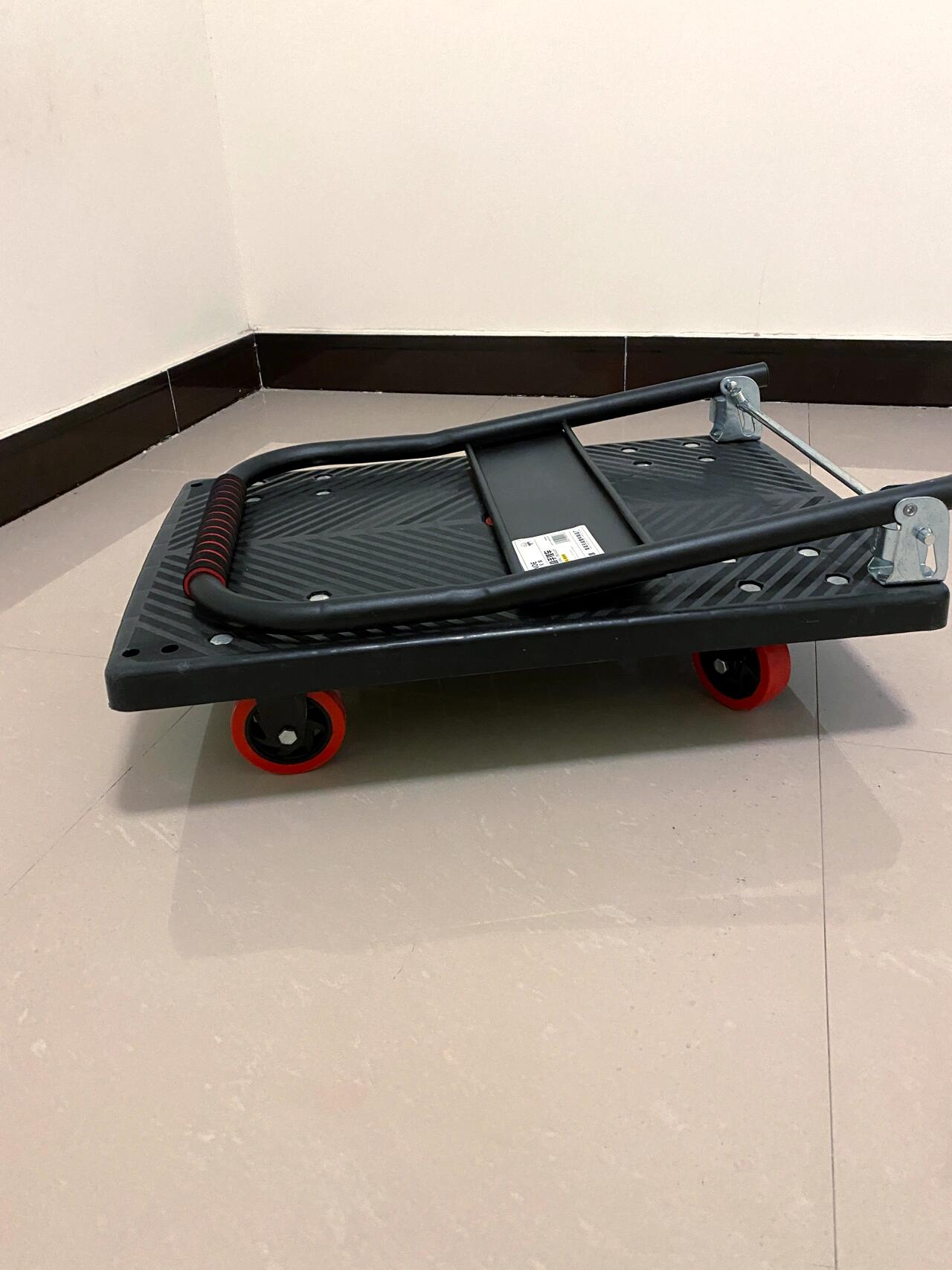 折叠平板小推车搬运神器手推车拉货必备拖车