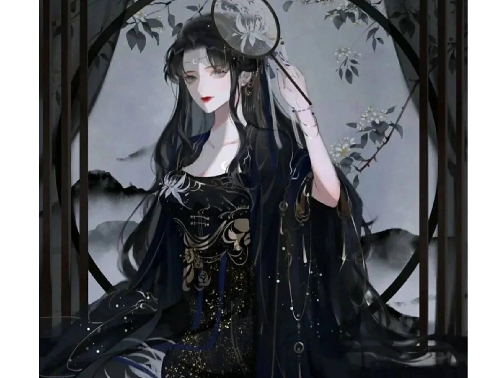 绝美暗黑古风头像,快来拿走吧