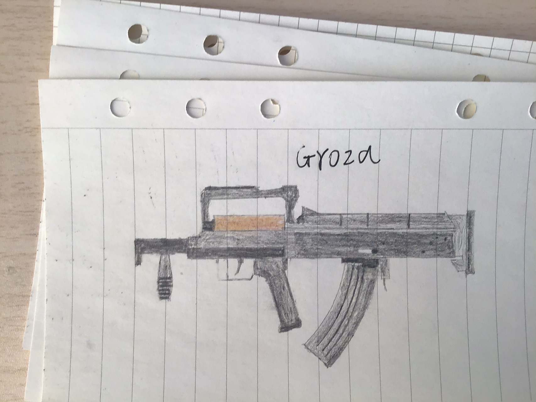 和平精英枪械绘画 大家喜欢可以点赞收藏哦