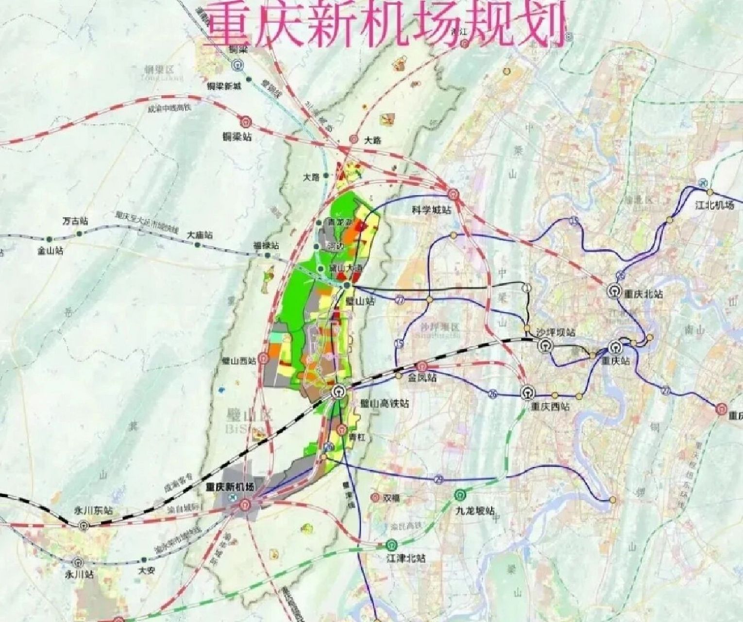 重庆正兴国际机场地图图片