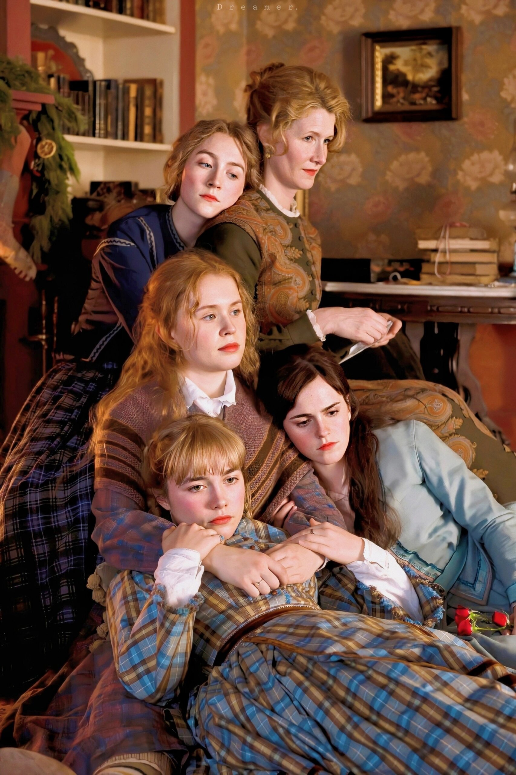 94【小妇人】四姐妹调色图 我相信我们有权决定我们要爱的是谁, 而